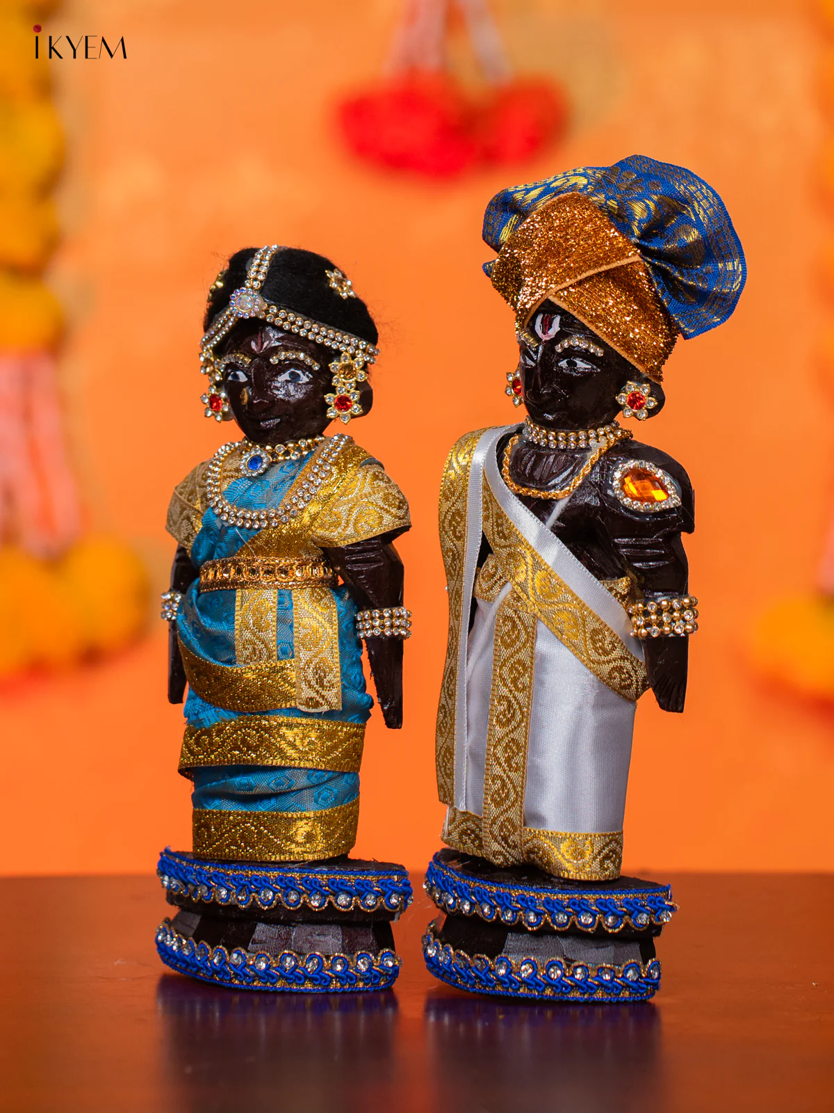 IYER STYLE MARAPACHI - Golu Display Doll - 9 Inches - KH07173 - Image 3