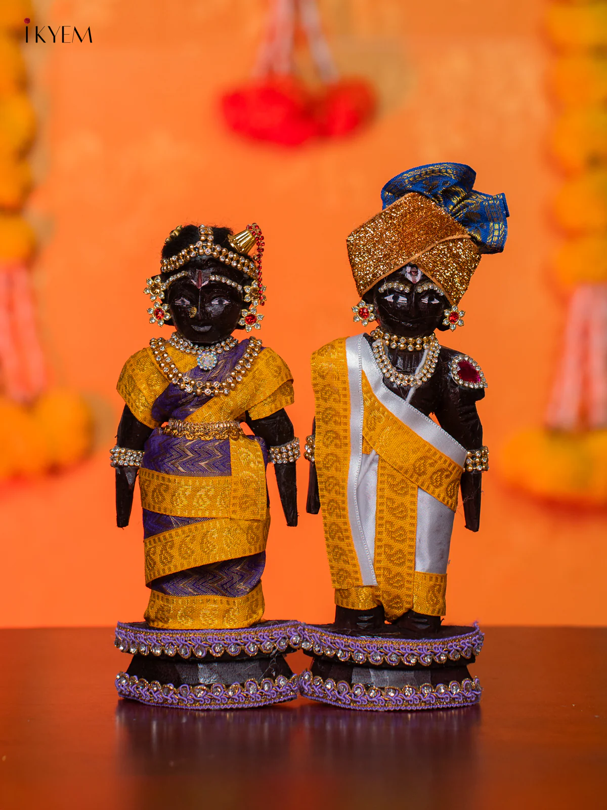 IYER STYLE MARAPACHI - Golu Display Doll - 9 Inches - KH07174