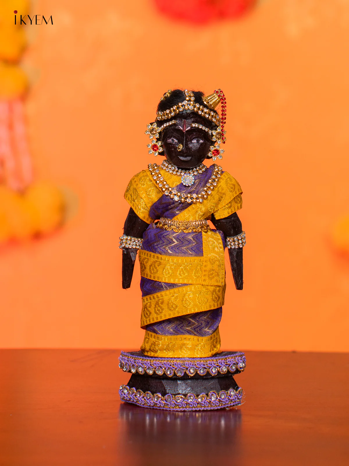 IYER STYLE MARAPACHI - Golu Display Doll - 9 Inches - KH07174 - Image 6