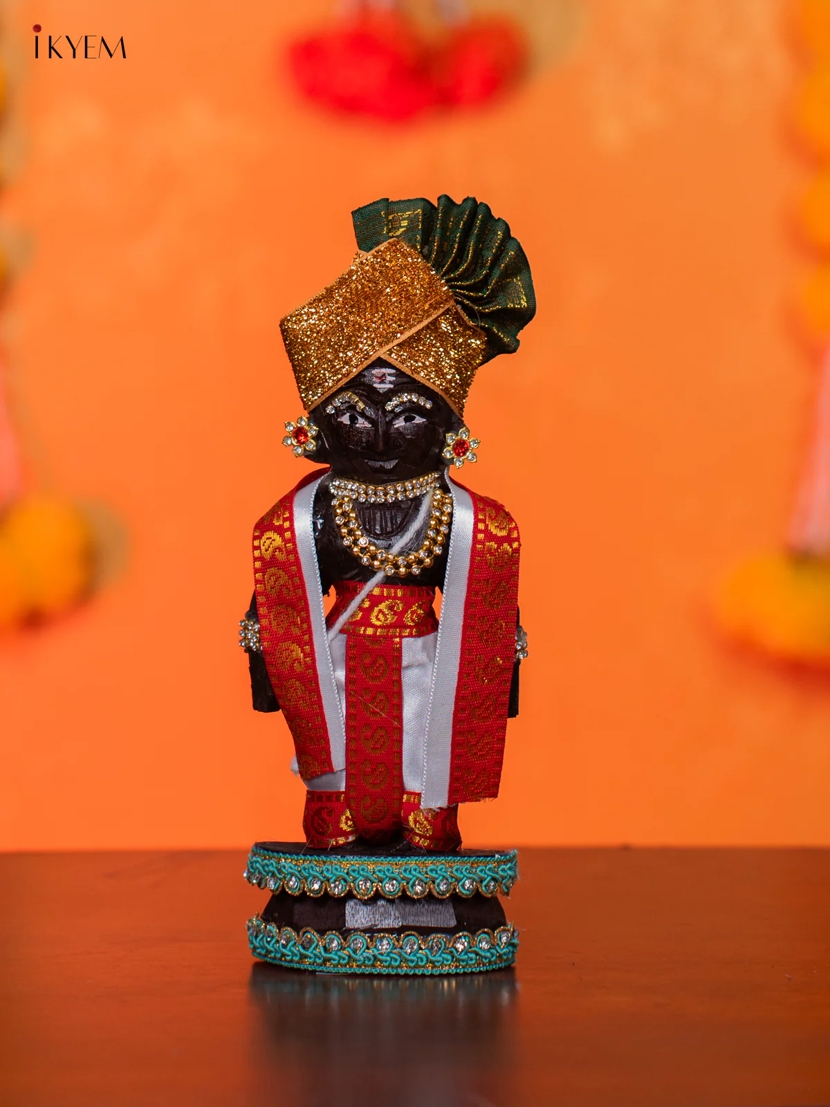 IYENGAR STYLE MARAPACHI - Golu Display Doll - 9 Inches -  KH07177 - Image 5