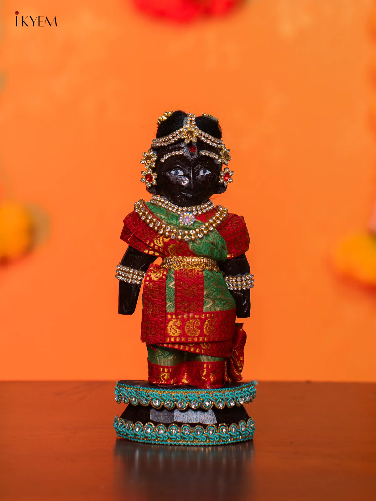 IYENGAR STYLE MARAPACHI - Golu Display Doll - 9 Inches -  KH07177 - Image 6