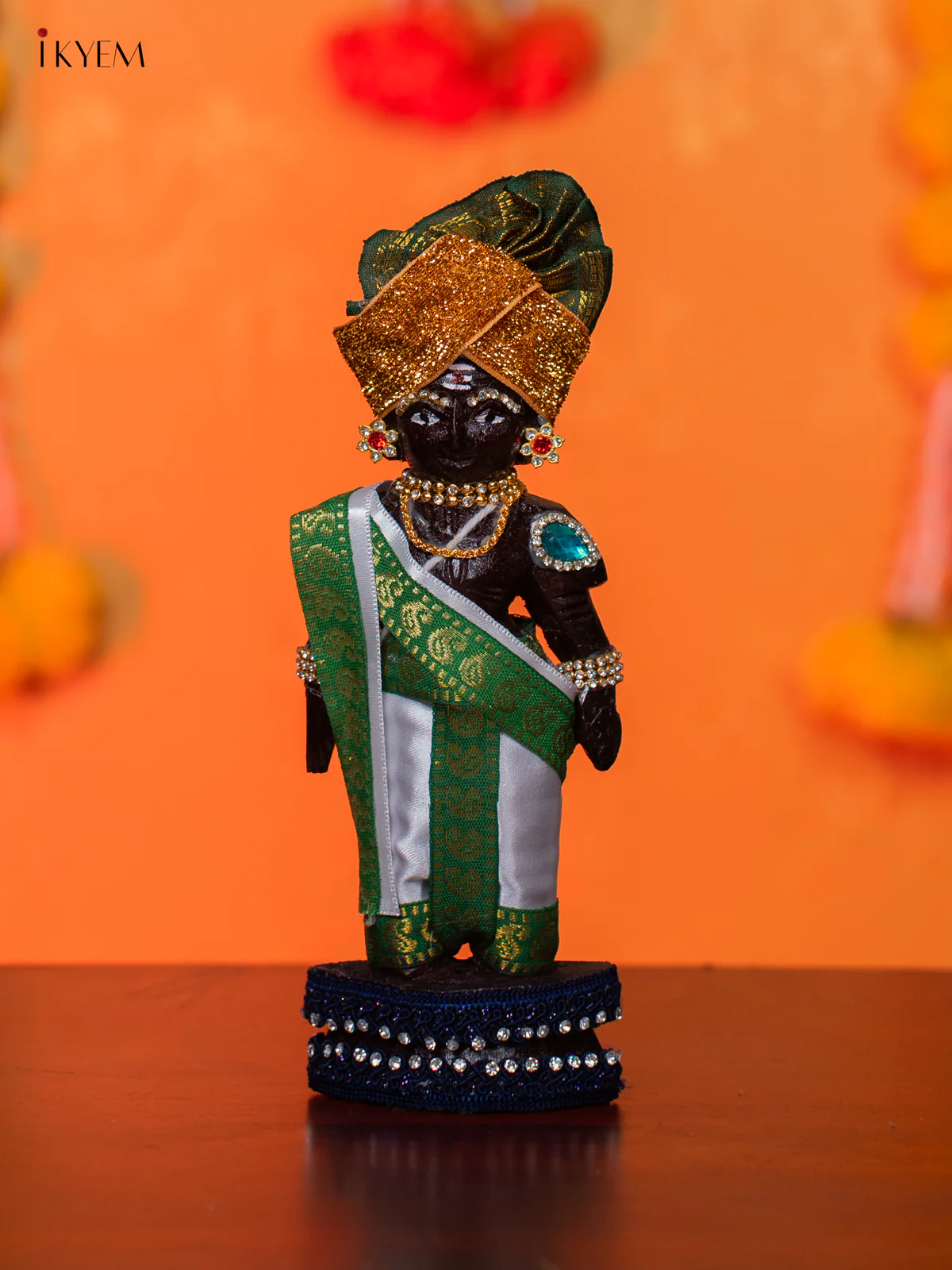 IYENGAR STYLE MARAPACHI - Golu Display Doll - 9 Inches - KH07179 - Image 5