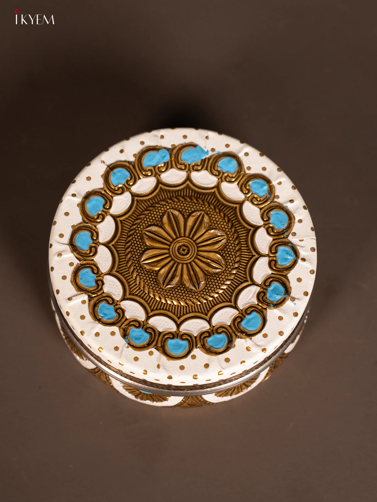 Oxidised White colour steel box (4X4) - KH09114 - Image 3