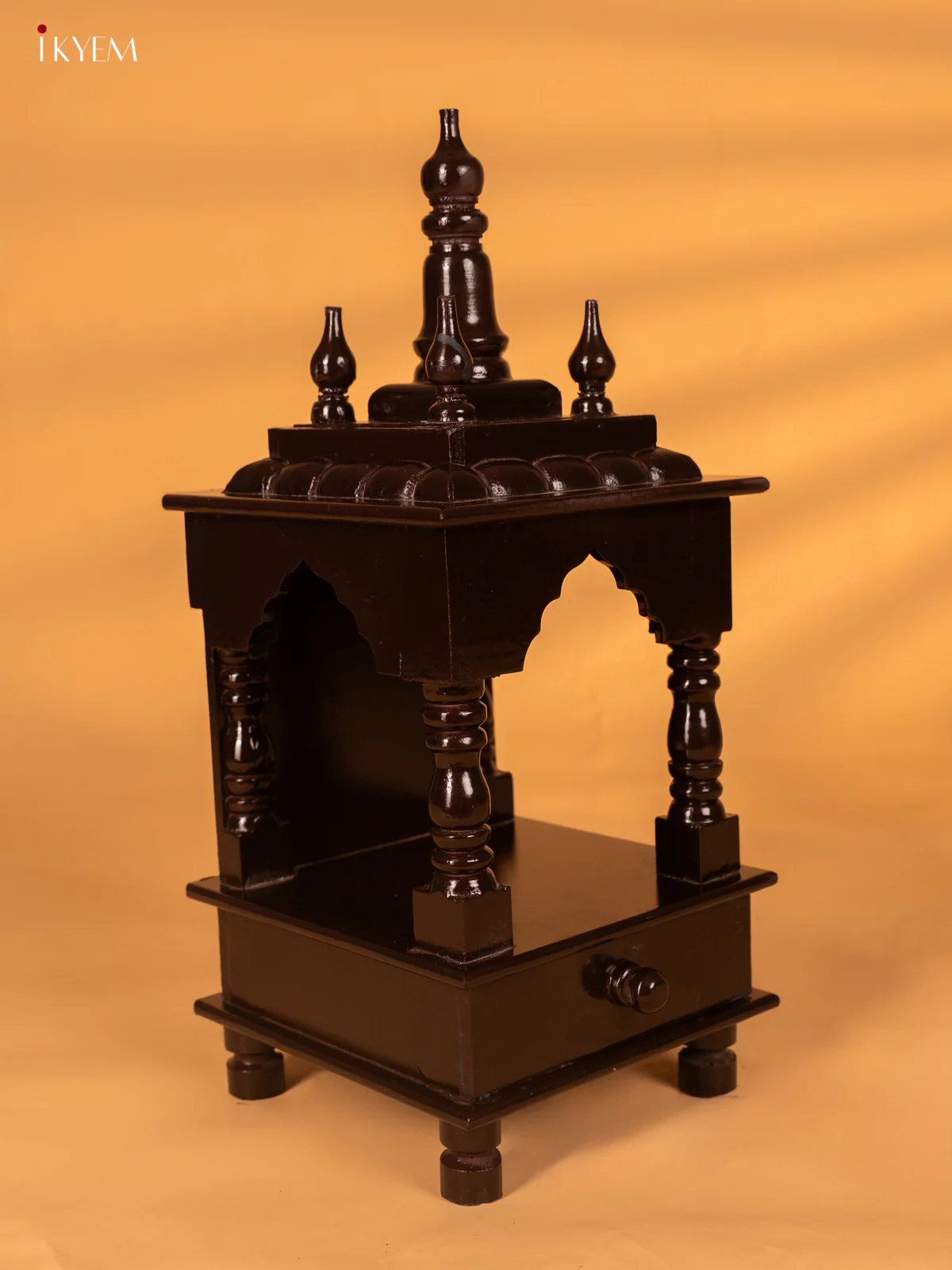 Wooden hand Painted Mini Temple - 19 Inches - KH16113 - Image 2