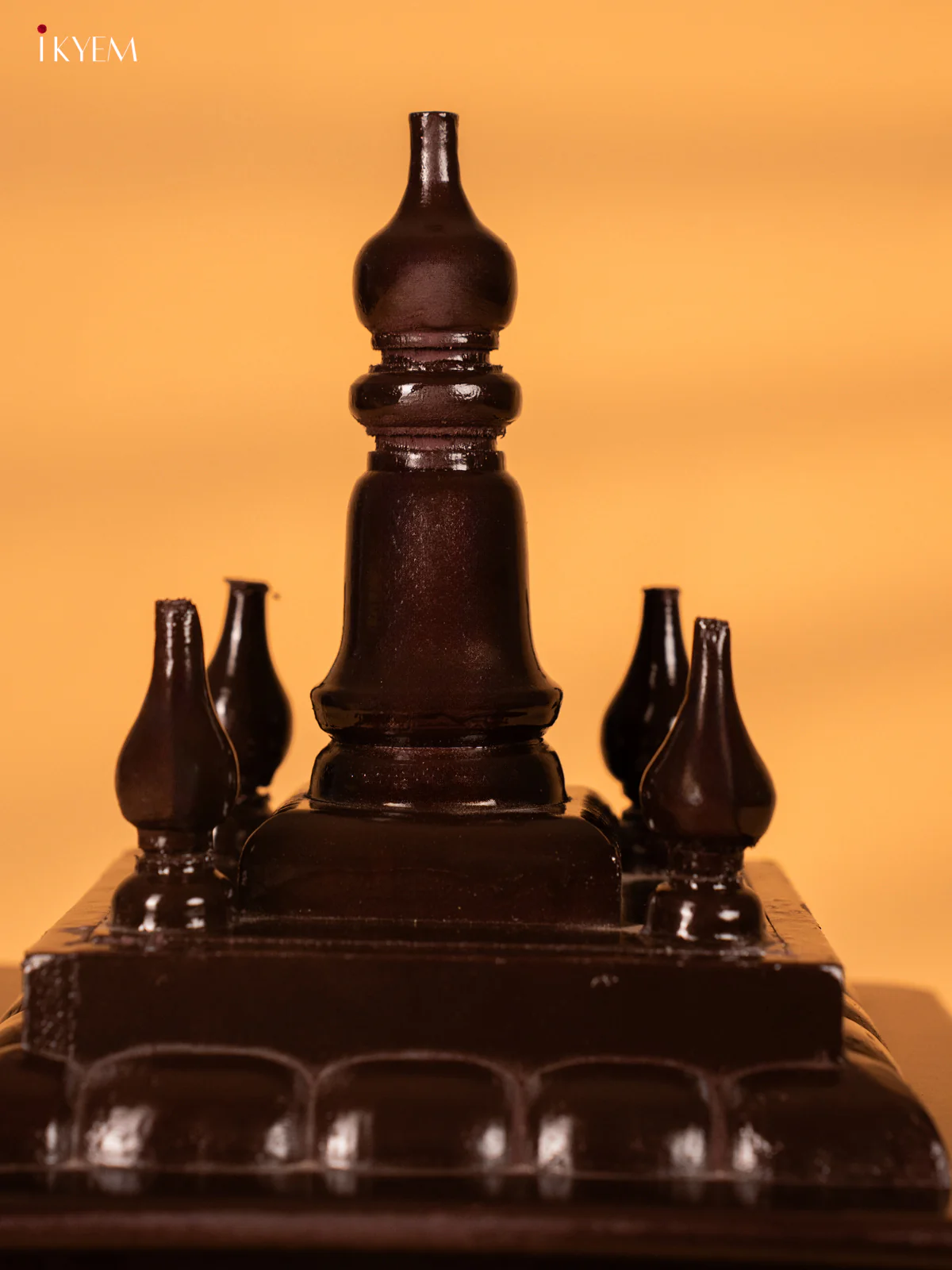 Wooden hand Painted Mini Temple - 19 Inches - KH16113 - Image 3