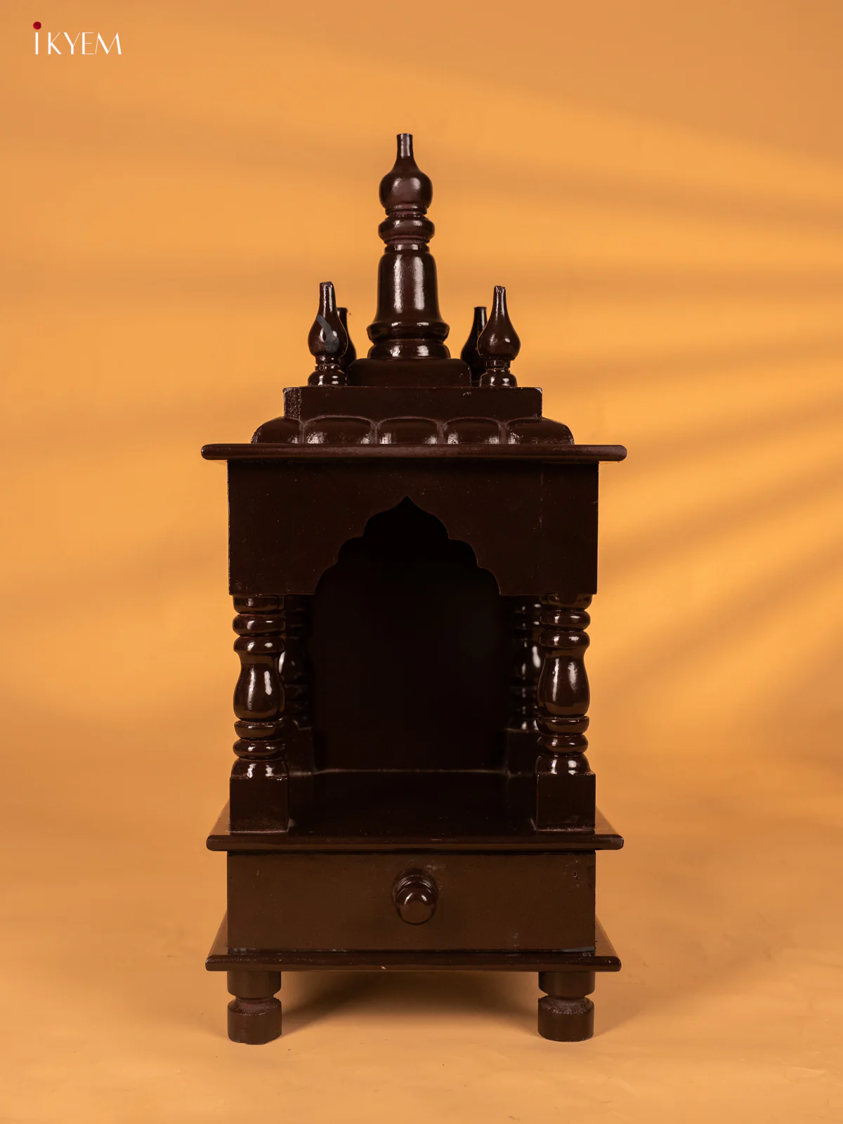 Wooden hand Painted Mini Temple - 19 Inches - KH16113 - Image 4