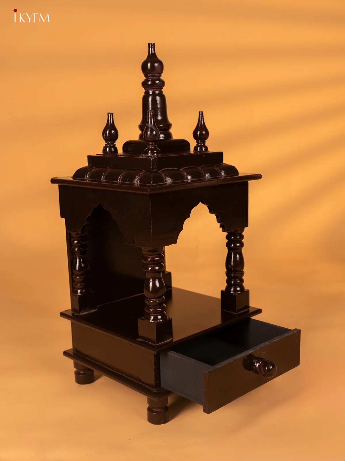 Wooden hand Painted Mini Temple - 19 Inches - KH16113 - Image 5