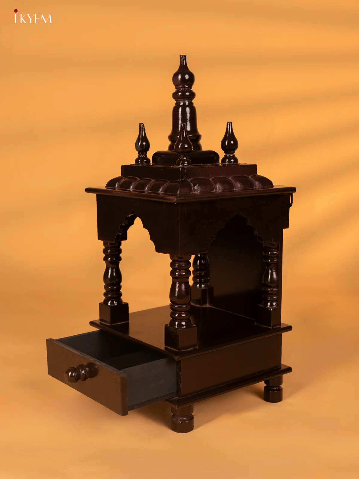 Wooden hand Painted Mini Temple - 19 Inches - KH16113 - Image 6