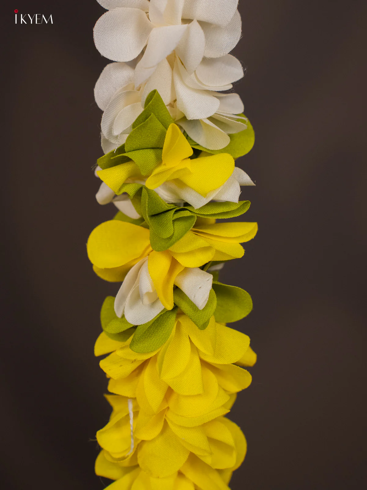 Artificial flowers Toran - Yellow - KI01222 - Image 4