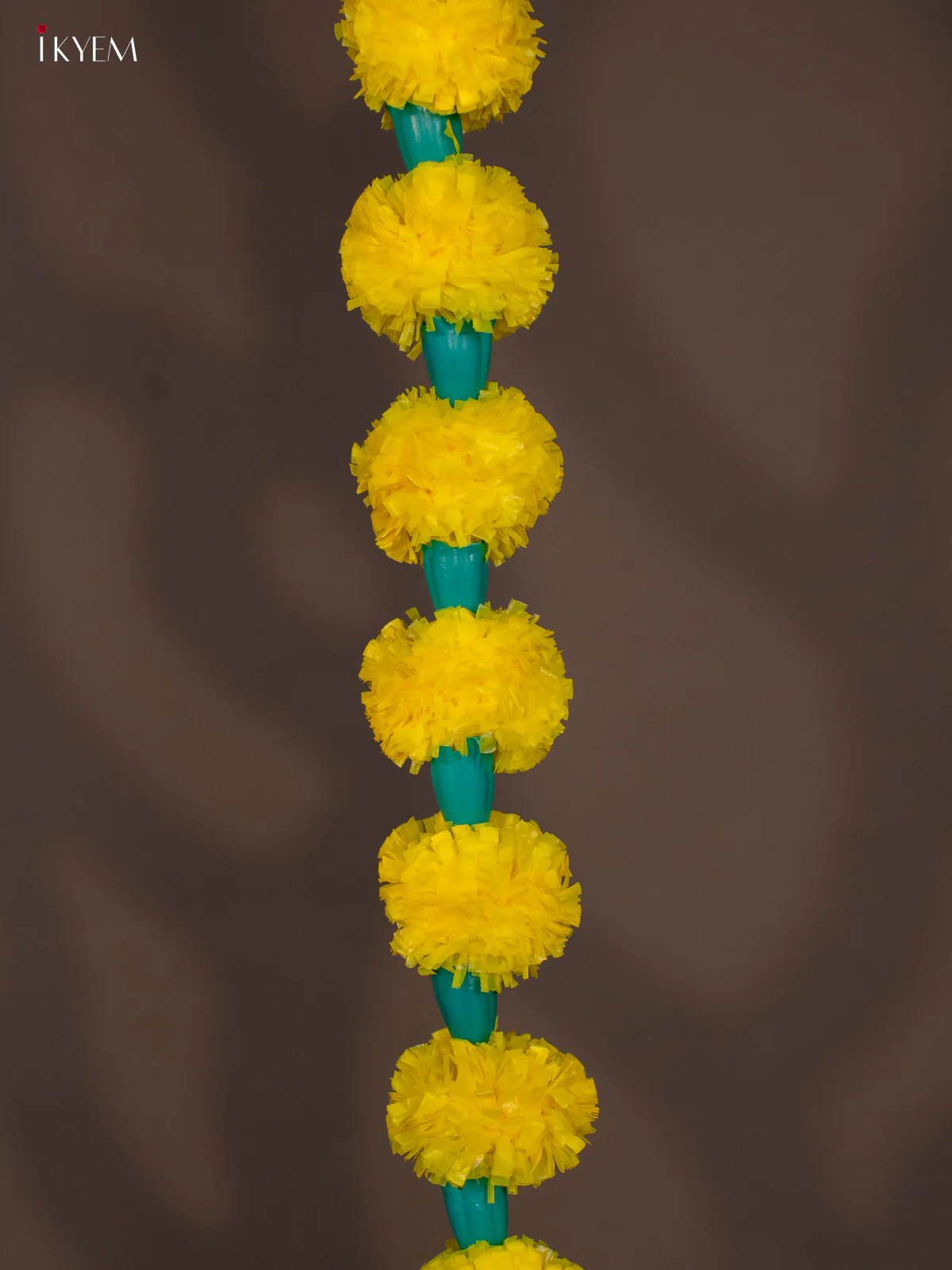 Artificial flowers Toran - Yellow - Large - KI01224 - Image 2