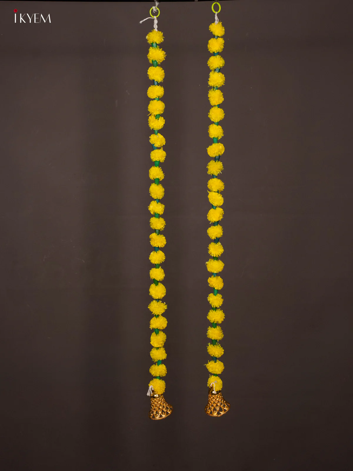 Artificial flowers Toran - Yellow - Small - KI01225