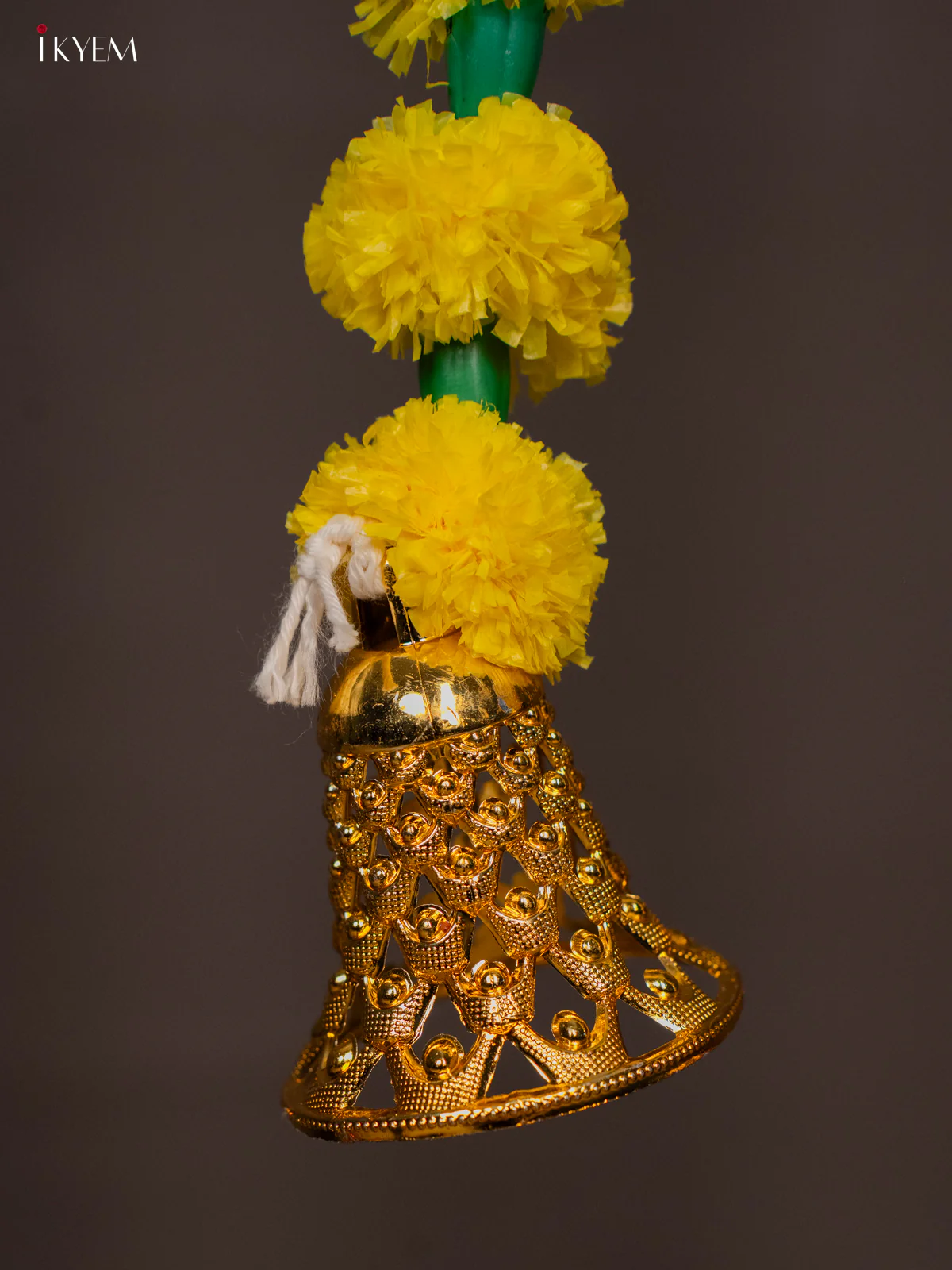 Artificial flowers Toran - Yellow - Small - KI01225 - Image 3