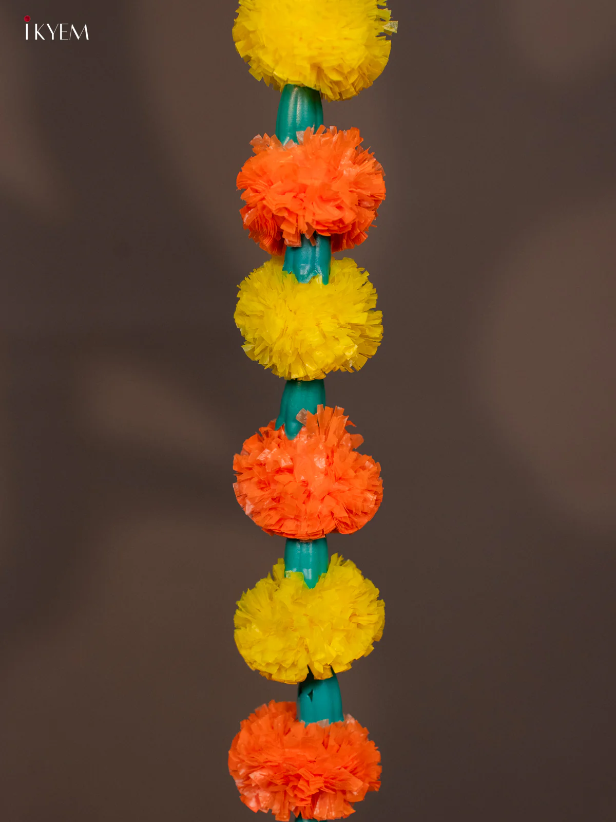 Artificial flowers Toran - Orange & Yellow - KI01227 - Image 4