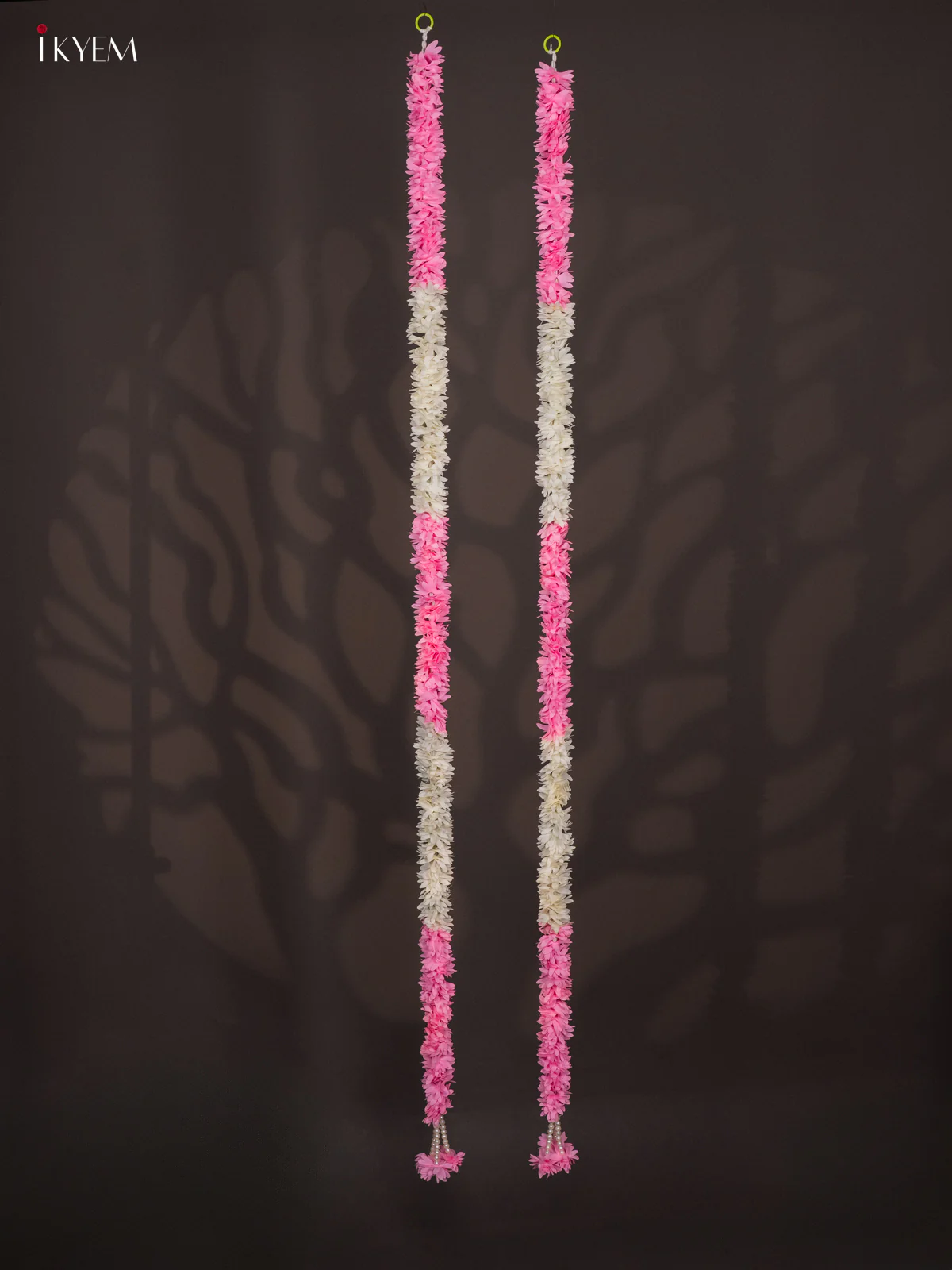 Artificial flowers Toran - White & Pink - KI01230