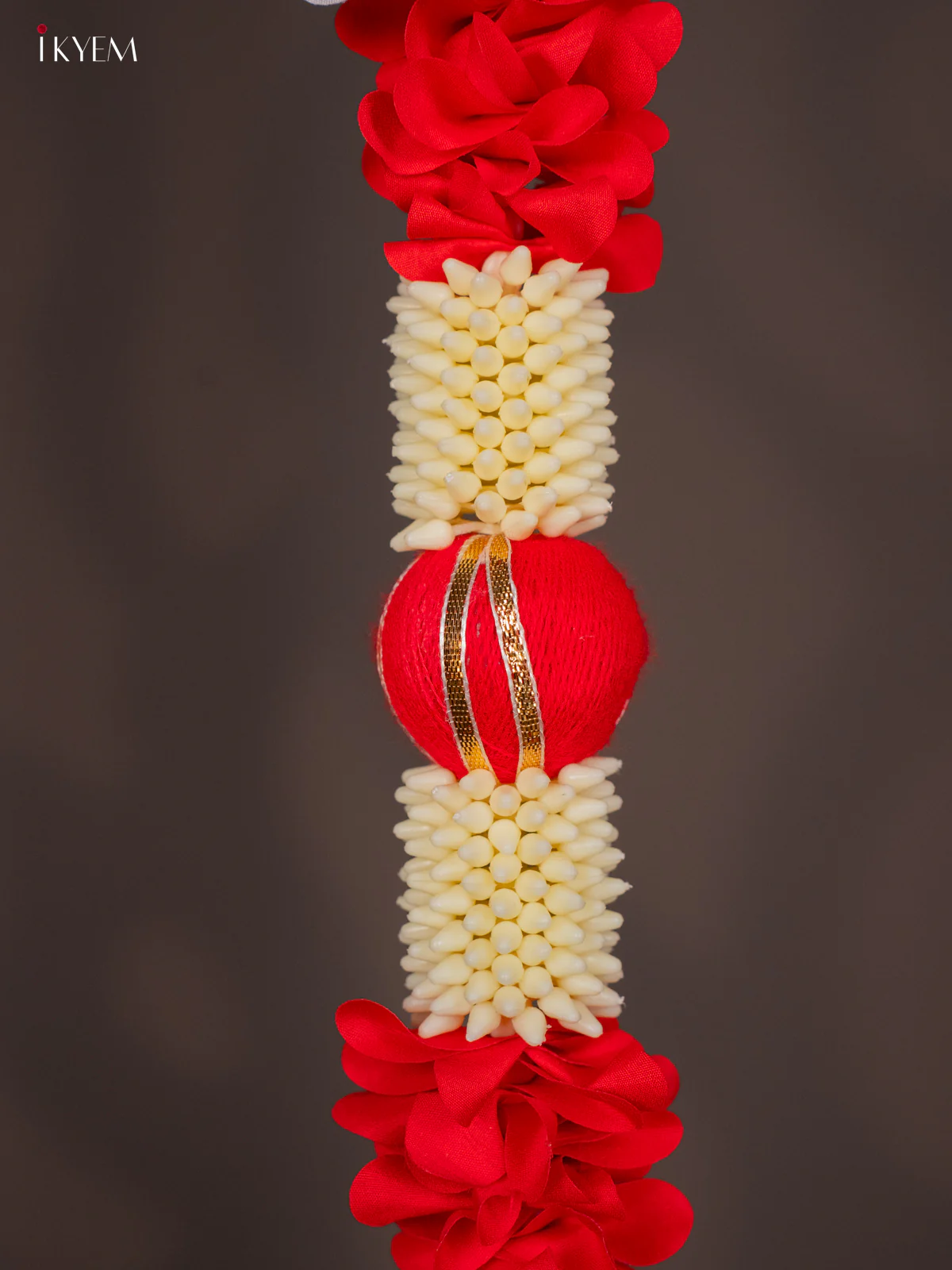 Artificial flowers Toran - Red - KI01232 - Image 3