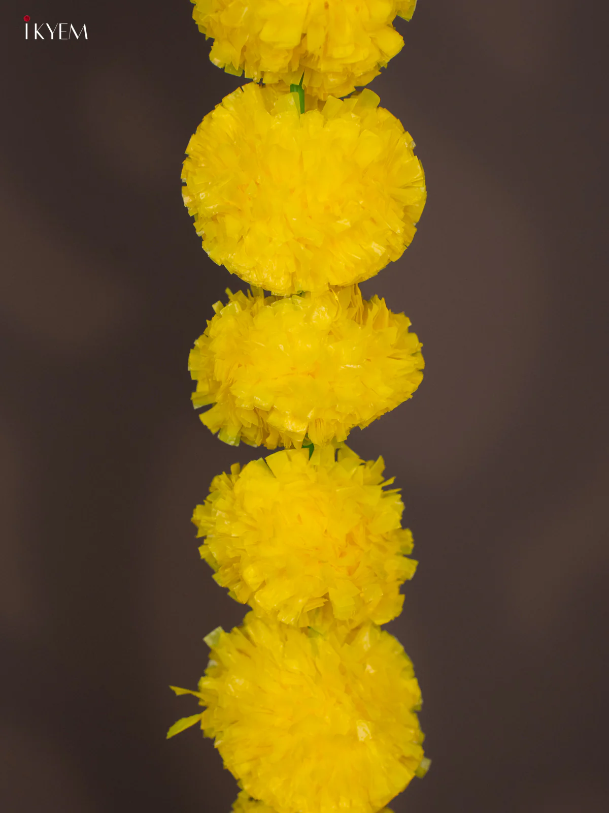 Artificial flowers Toran - Yellow & Red - KI01233 - Image 2