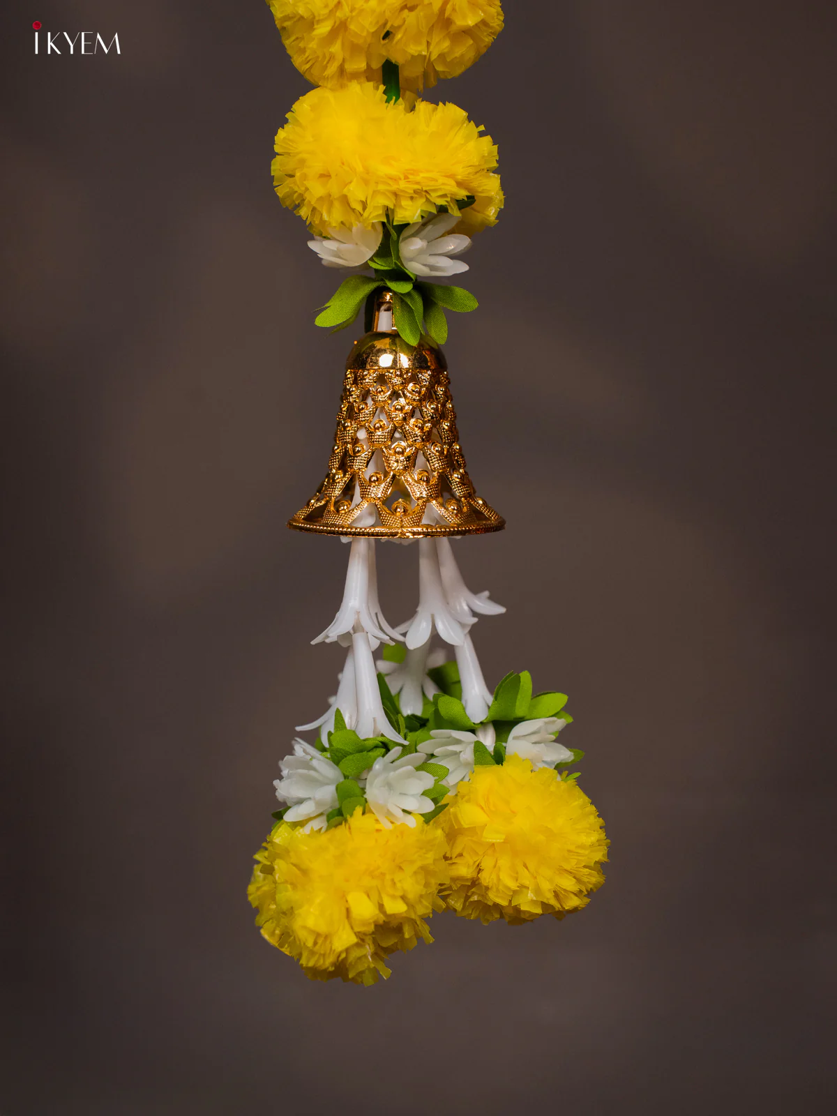 Artificial flowers Toran - Yellow & Red - KI01233 - Image 5