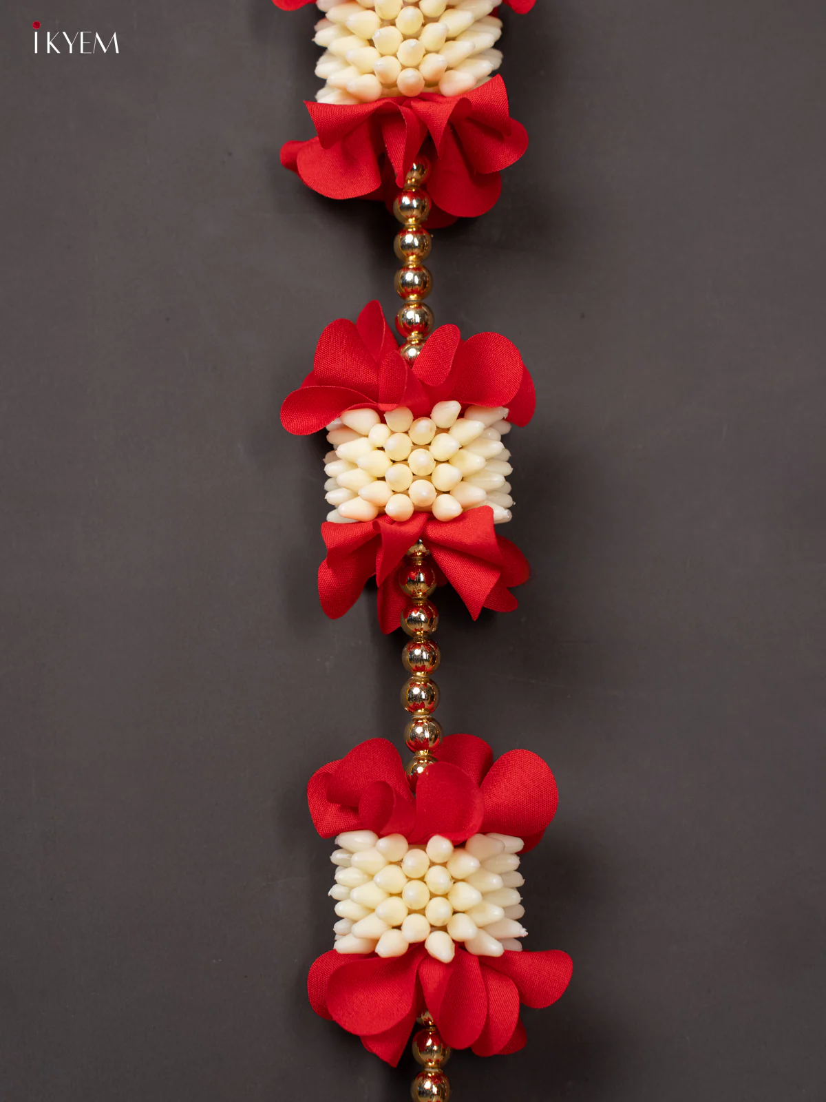 Artificial flowers Toran - Red - KI01237 - Image 3