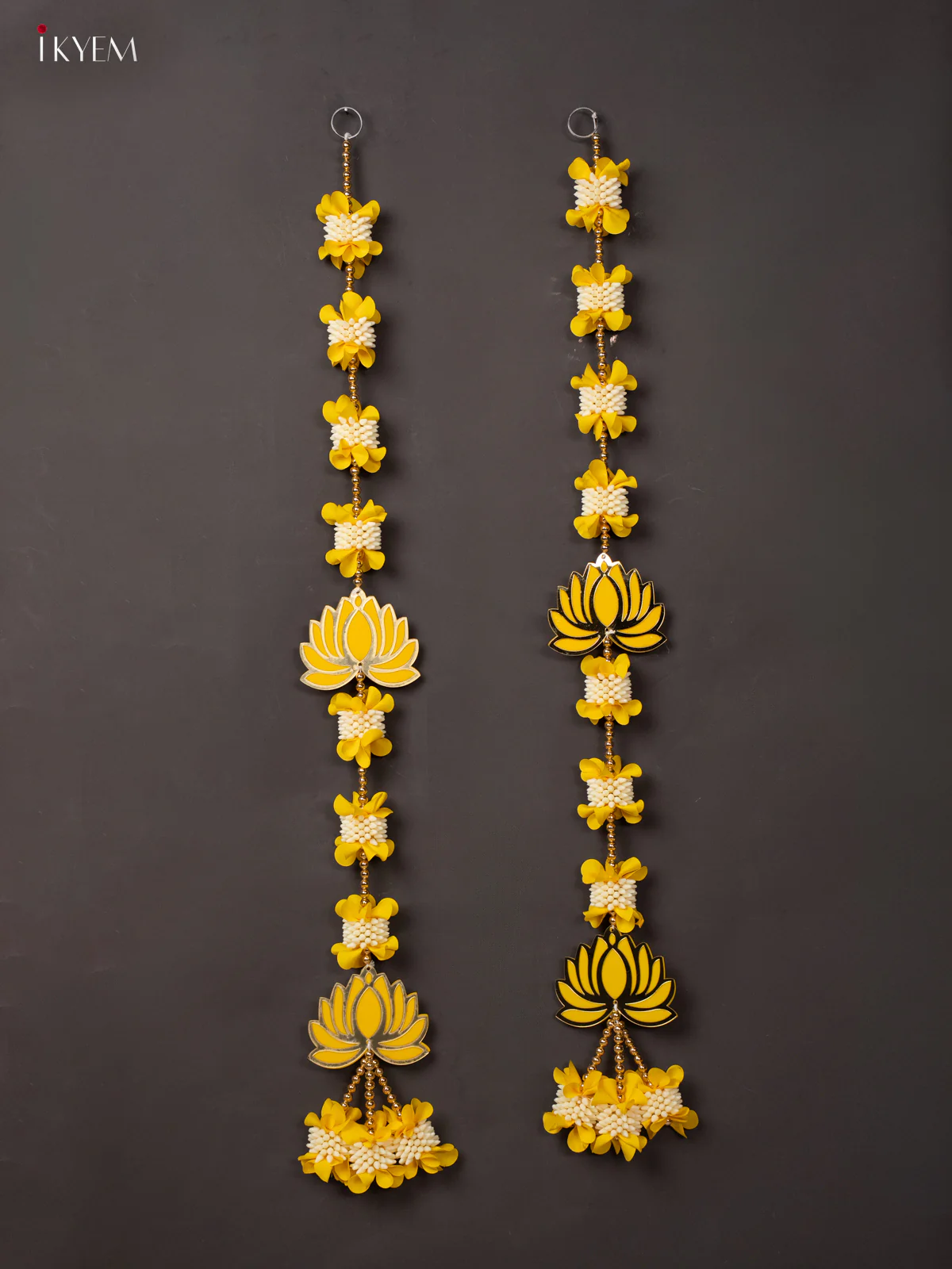 Artificial flowers Toran - Yellow - KI01238