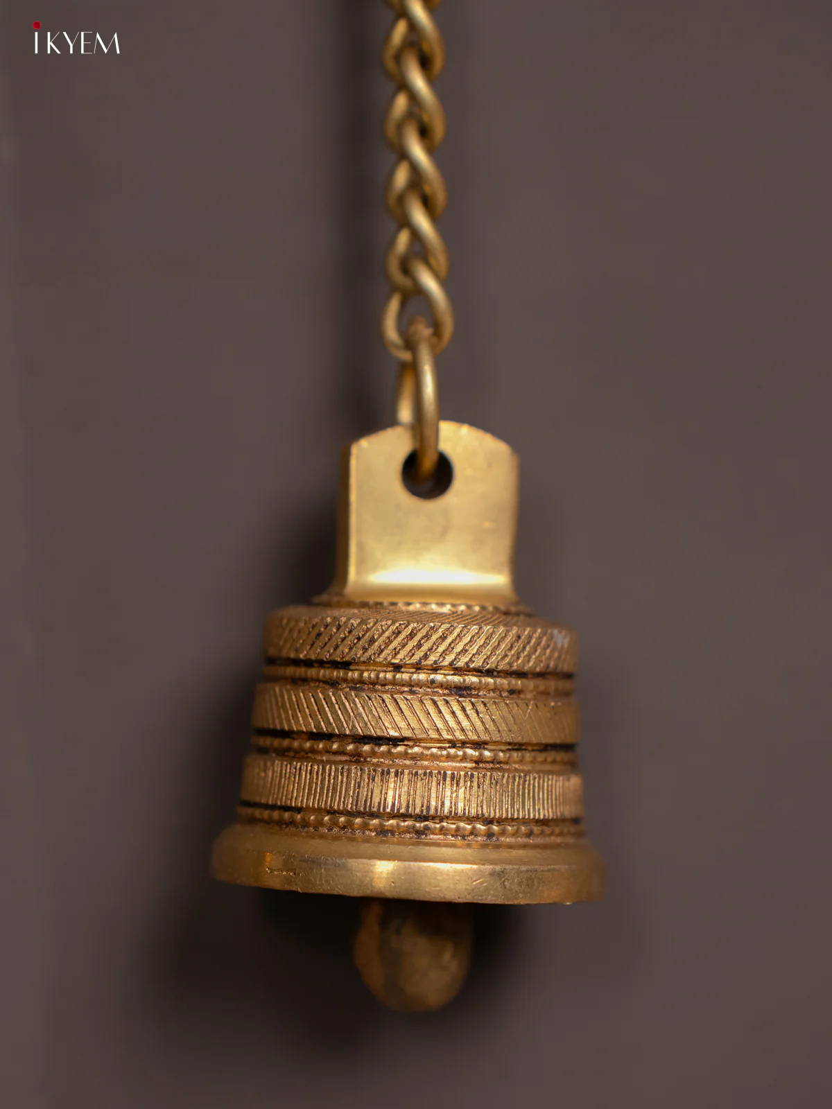 Brass Wall Hanging Bell - 25.5 Inches - KI07114 - Image 2