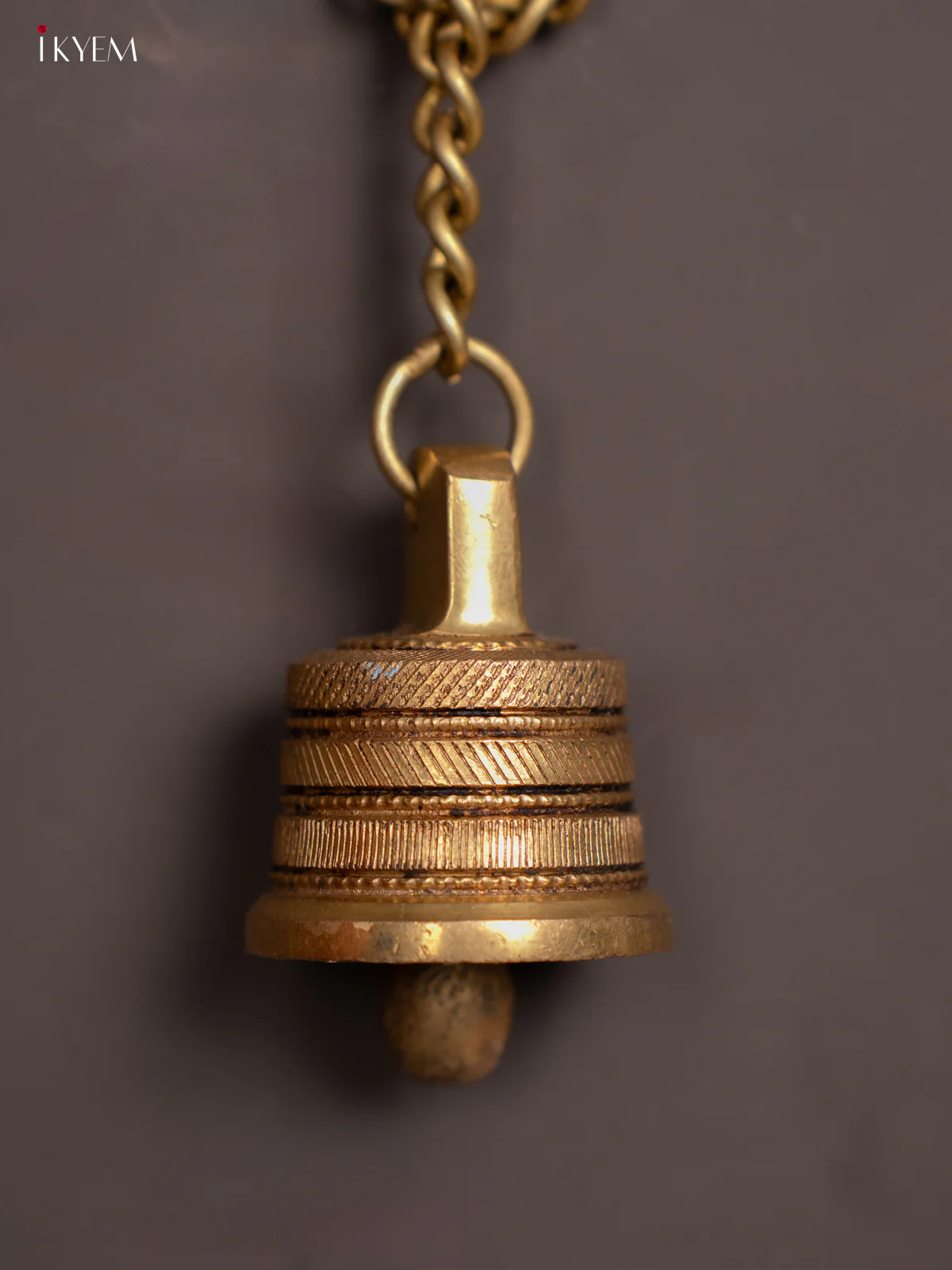 Brass Wall Hanging Bell - 25.5 Inches - KI07114 - Image 3