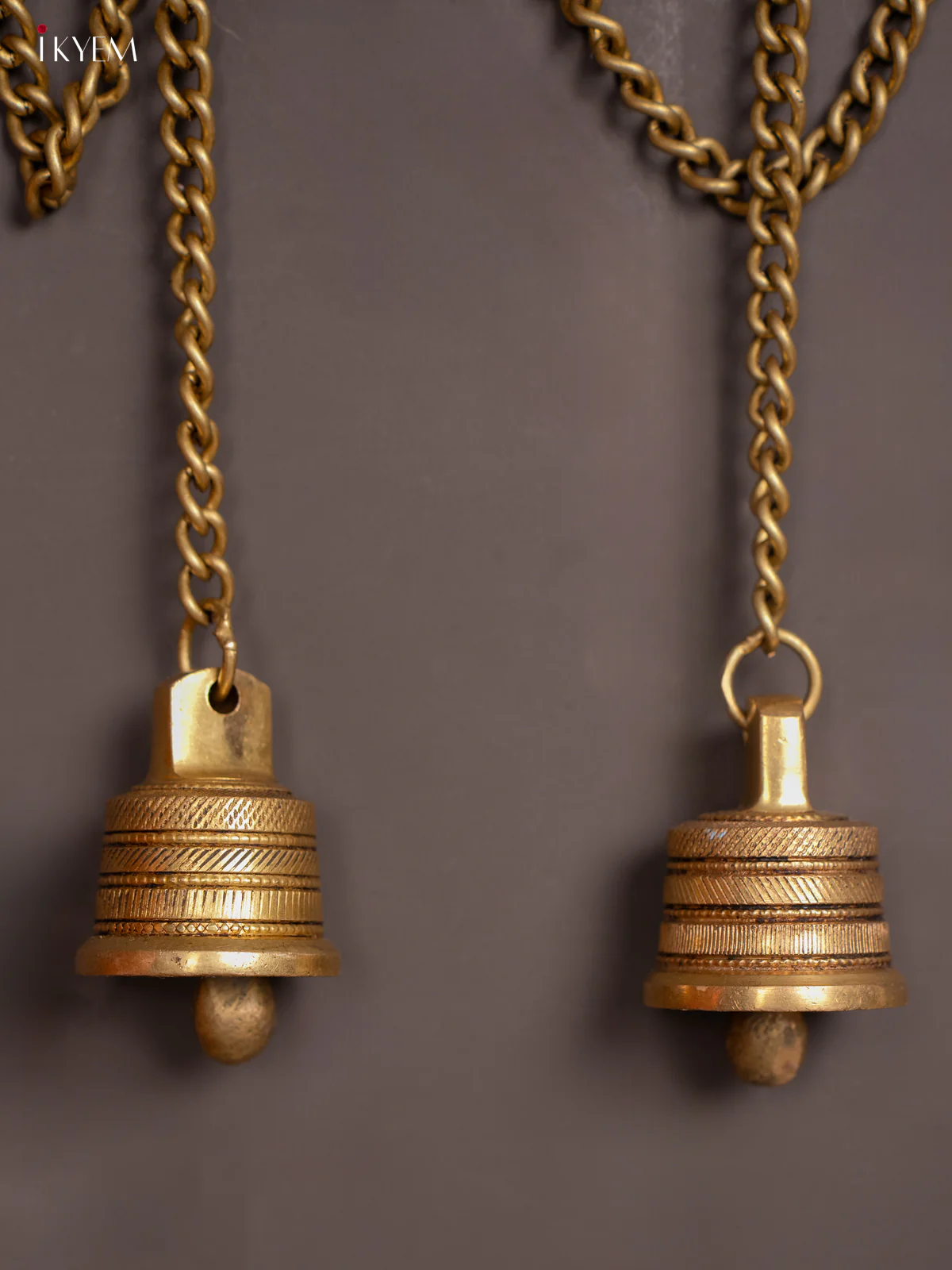 Brass Wall Hanging Bell - 25.5 Inches - KI07114 - Image 4