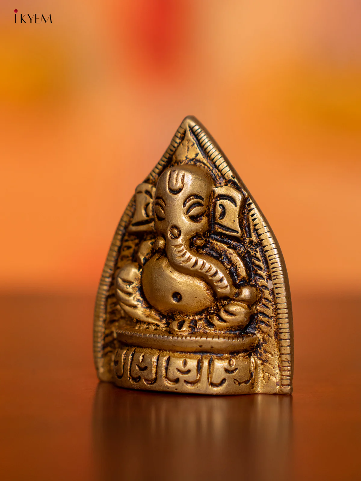 Brass Lord Ganesh - 2 Inch - KI07128 - Image 3