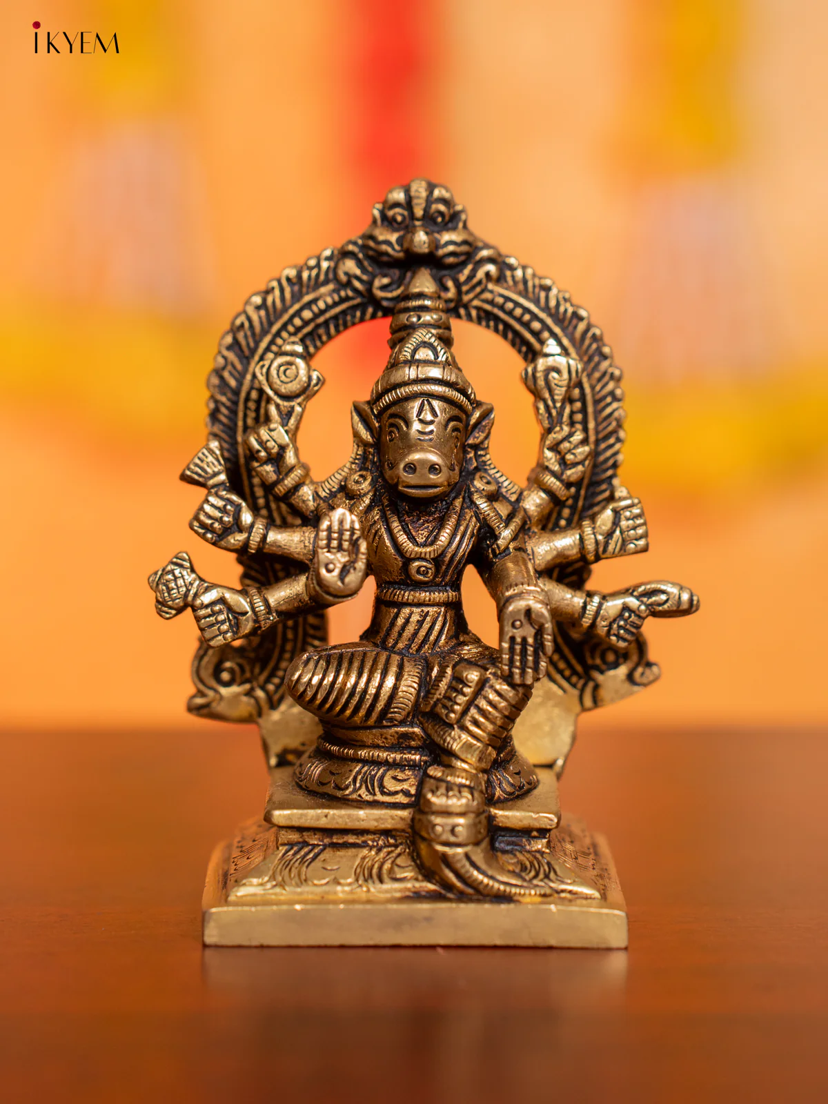 Brass Varahi Amman Idol - 4.5 Inch - KI07139