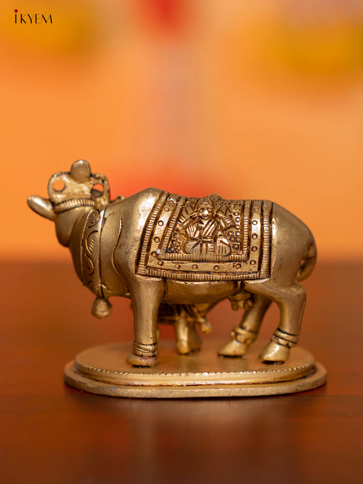Brass Cow & Calf - 2.5 Inches - KI07150 - Image 5