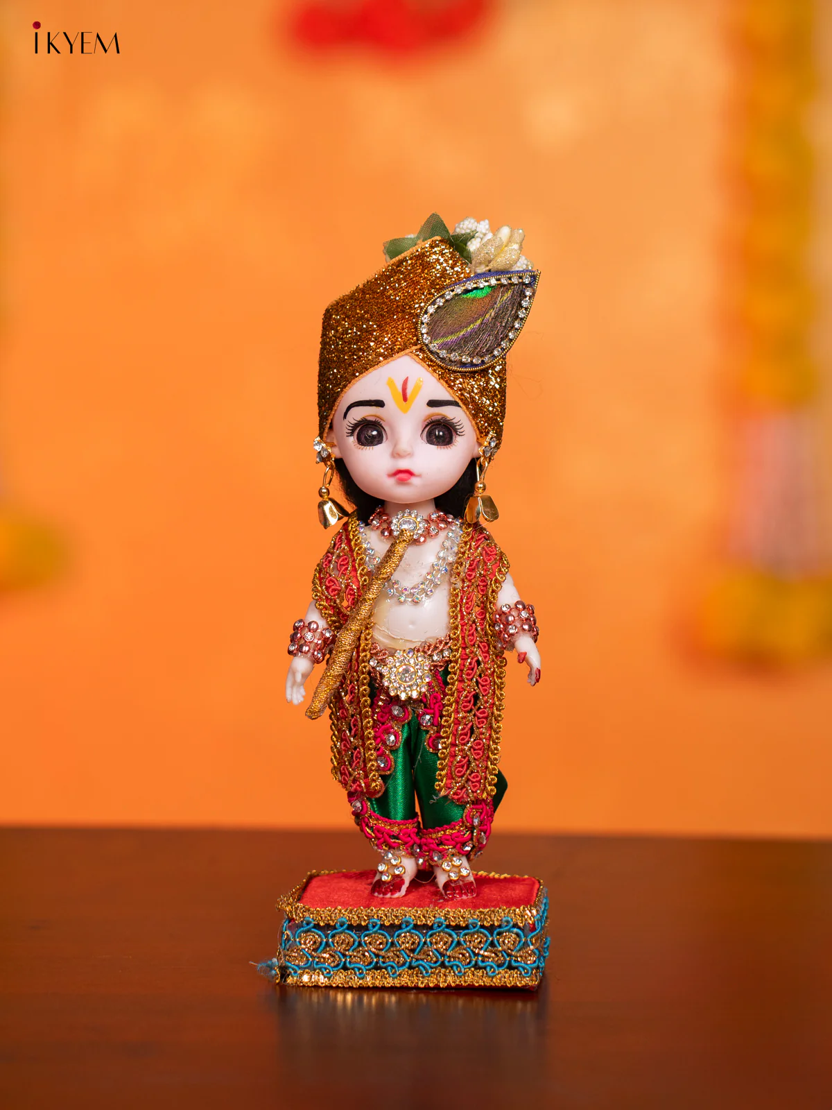 Krishna- Golu Display Doll - 7.5 Inches - KI09112