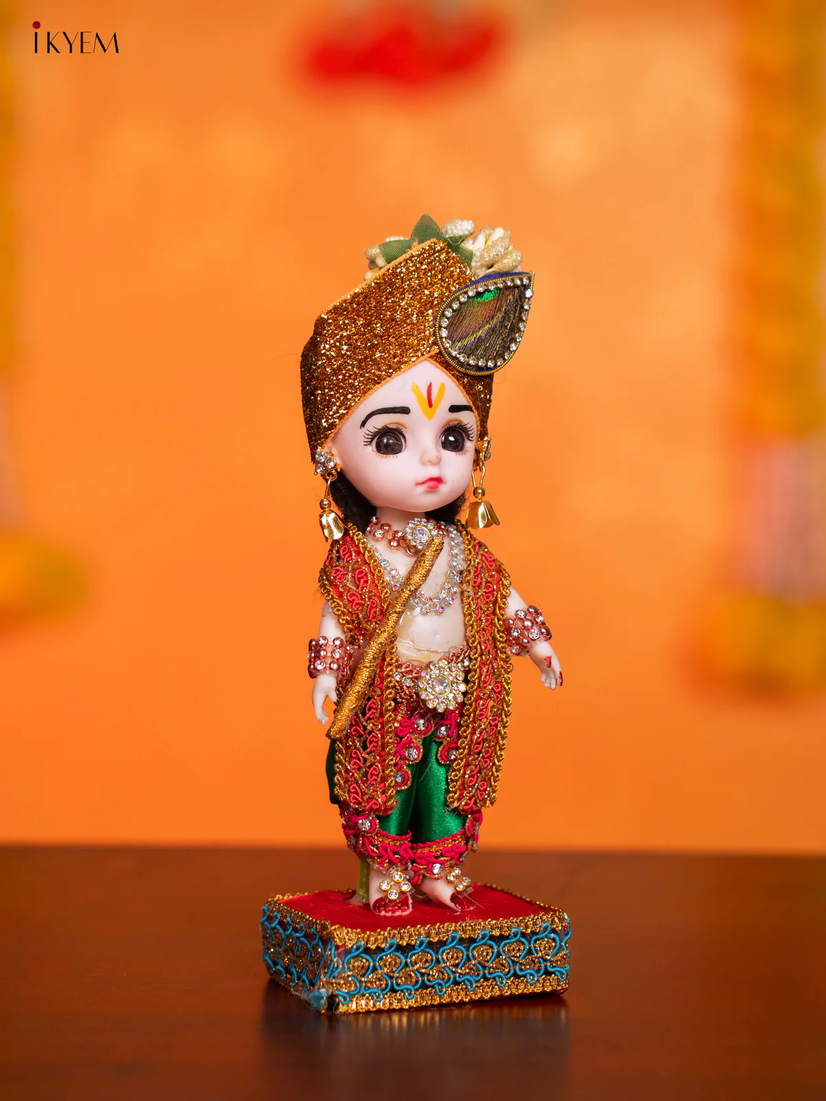 Krishna- Golu Display Doll - 7.5 Inches - KI09112 - Image 2