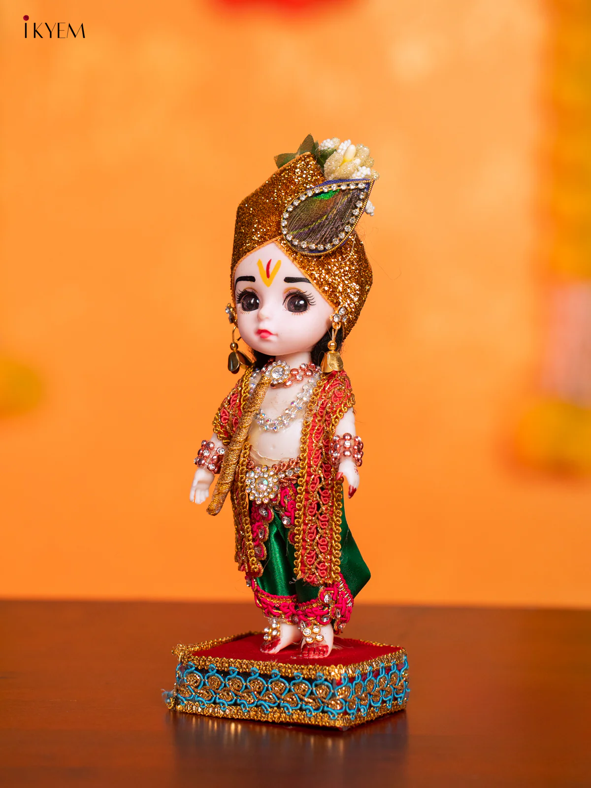 Krishna- Golu Display Doll - 7.5 Inches - KI09112 - Image 3