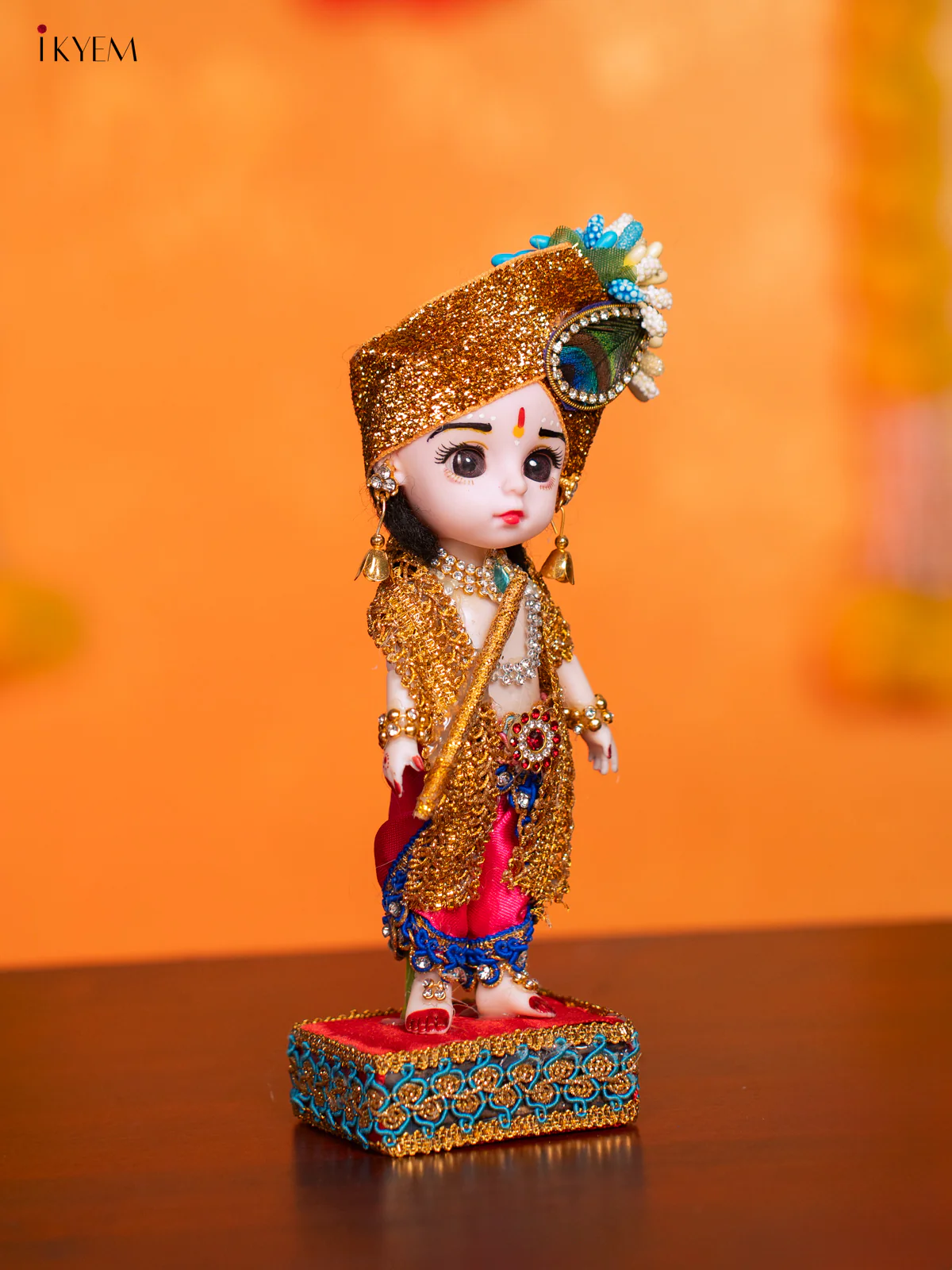 Krishna- Golu Display Doll - 7.5 Inches - KI09113 - Image 2