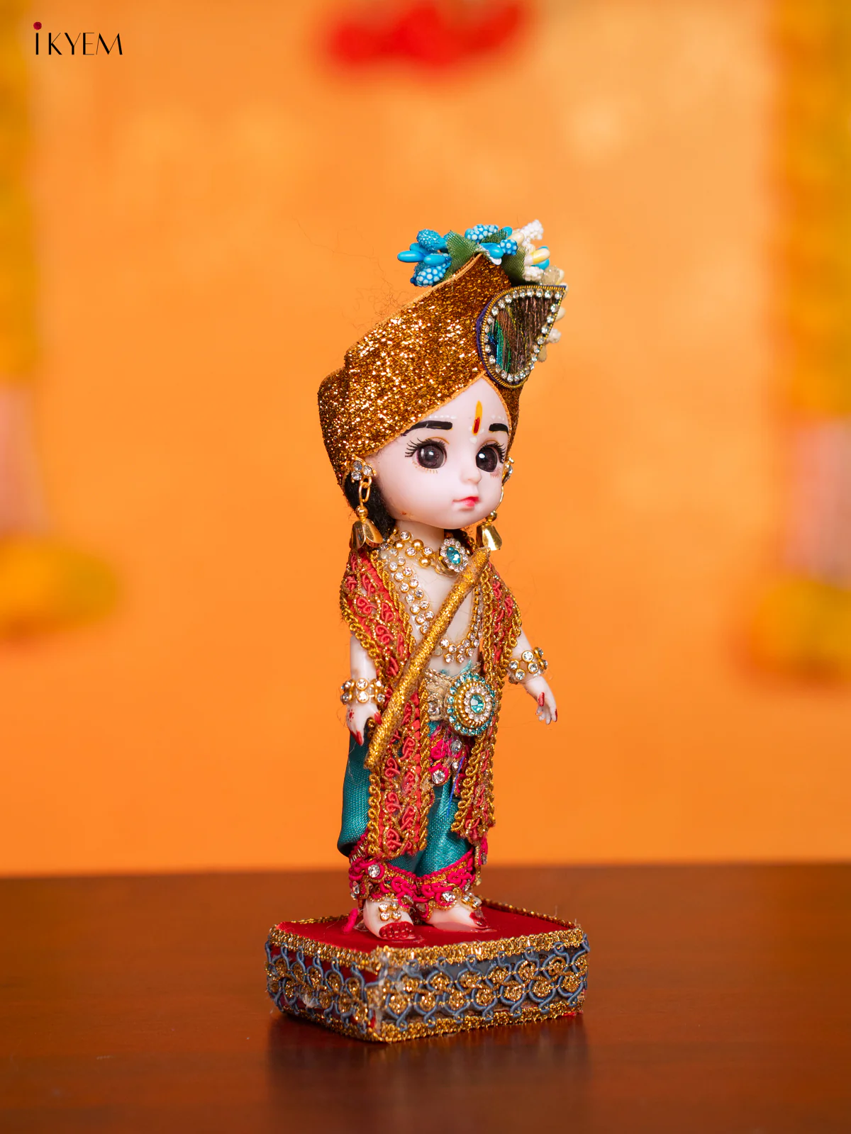 Krishna- Golu Display Doll - 7.5 Inches - KI09124 - Image 2