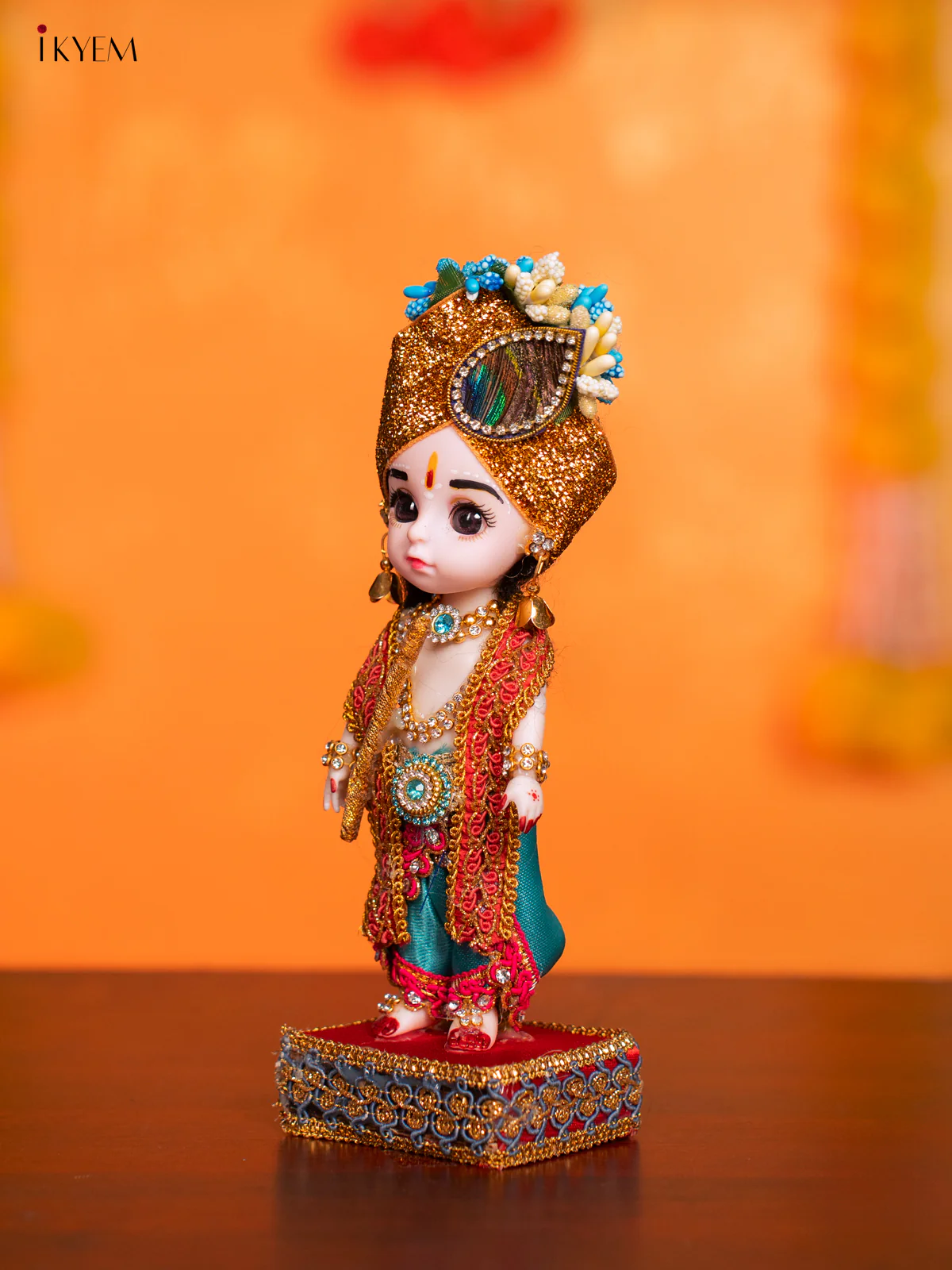 Krishna- Golu Display Doll - 7.5 Inches - KI09124 - Image 3