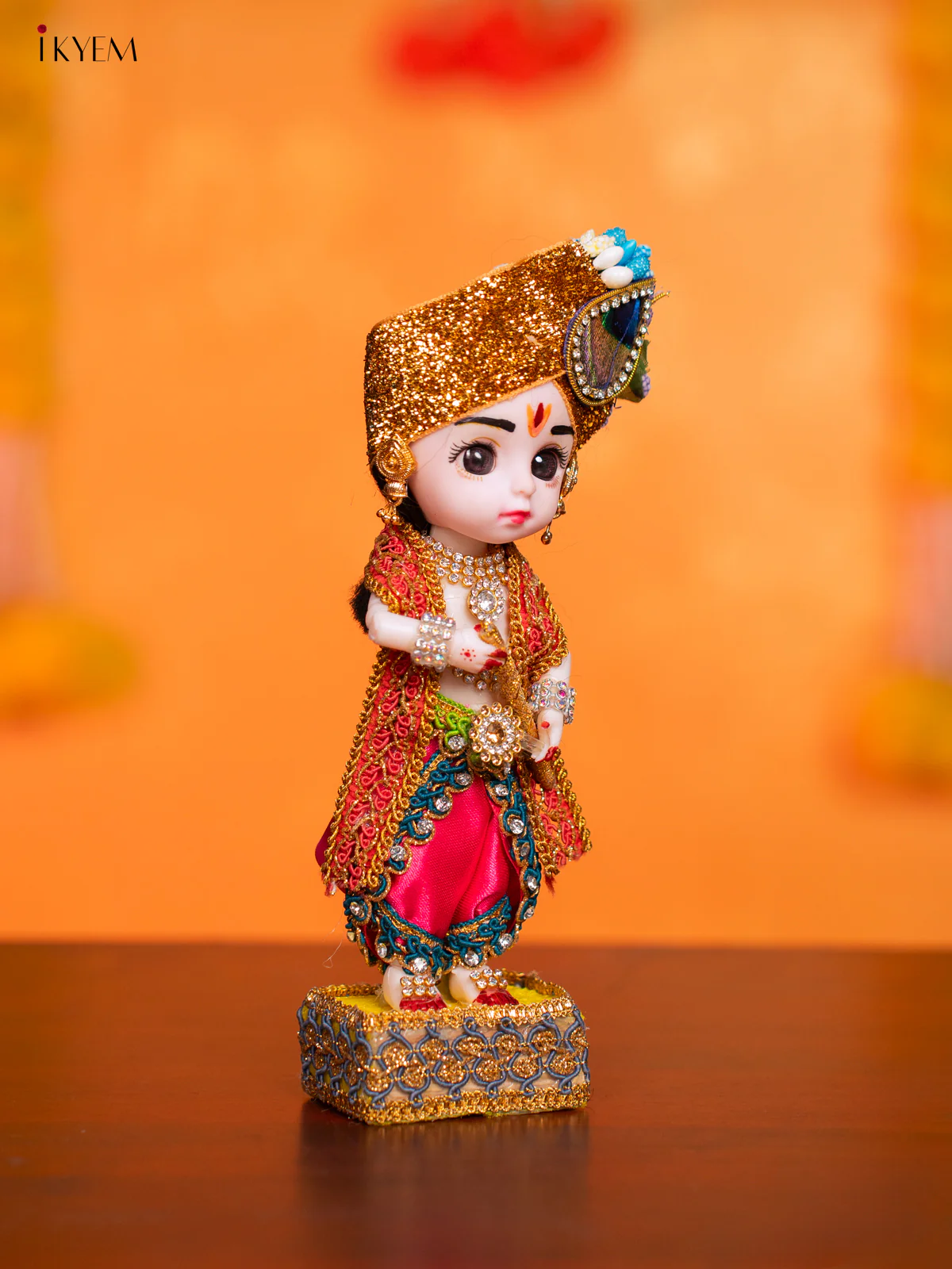 Krishna- Golu Display Doll - 7.5 Inches - KI09125 - Image 2