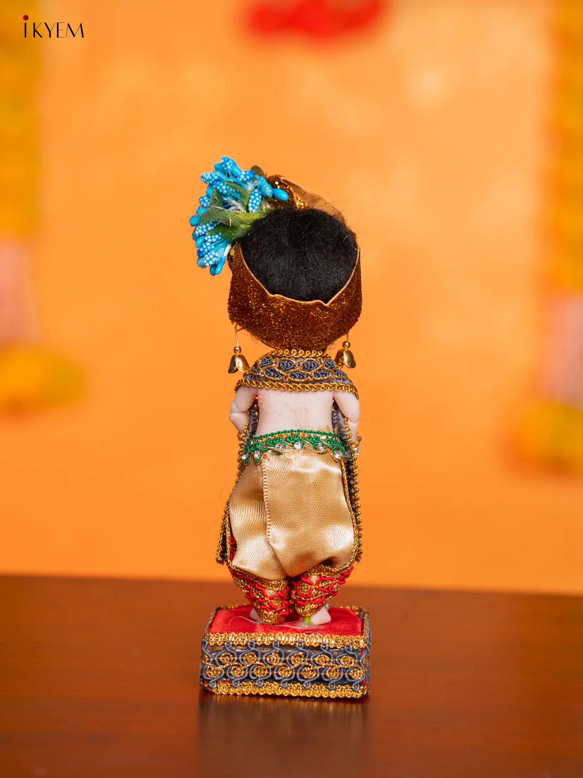 Krishna- Golu Display Doll - 7.5 Inches - KI09132 - Image 4