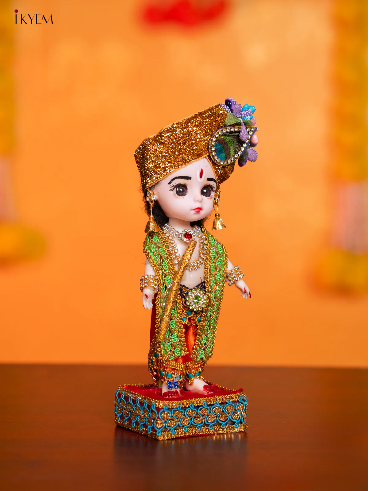 Krishna- Golu Display Doll - 7.5 Inches - KI09133 - Image 2