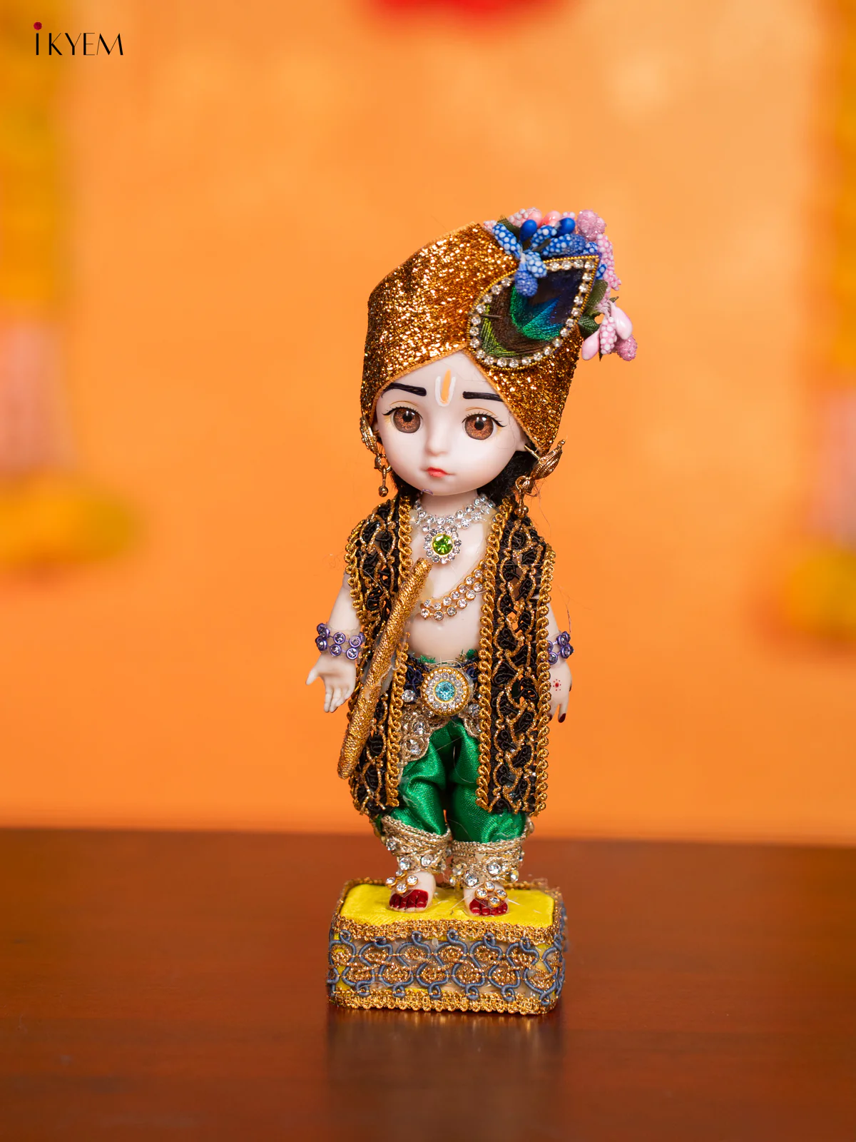 Krishna- Golu Display Doll - 7.5 Inches - KI09137
