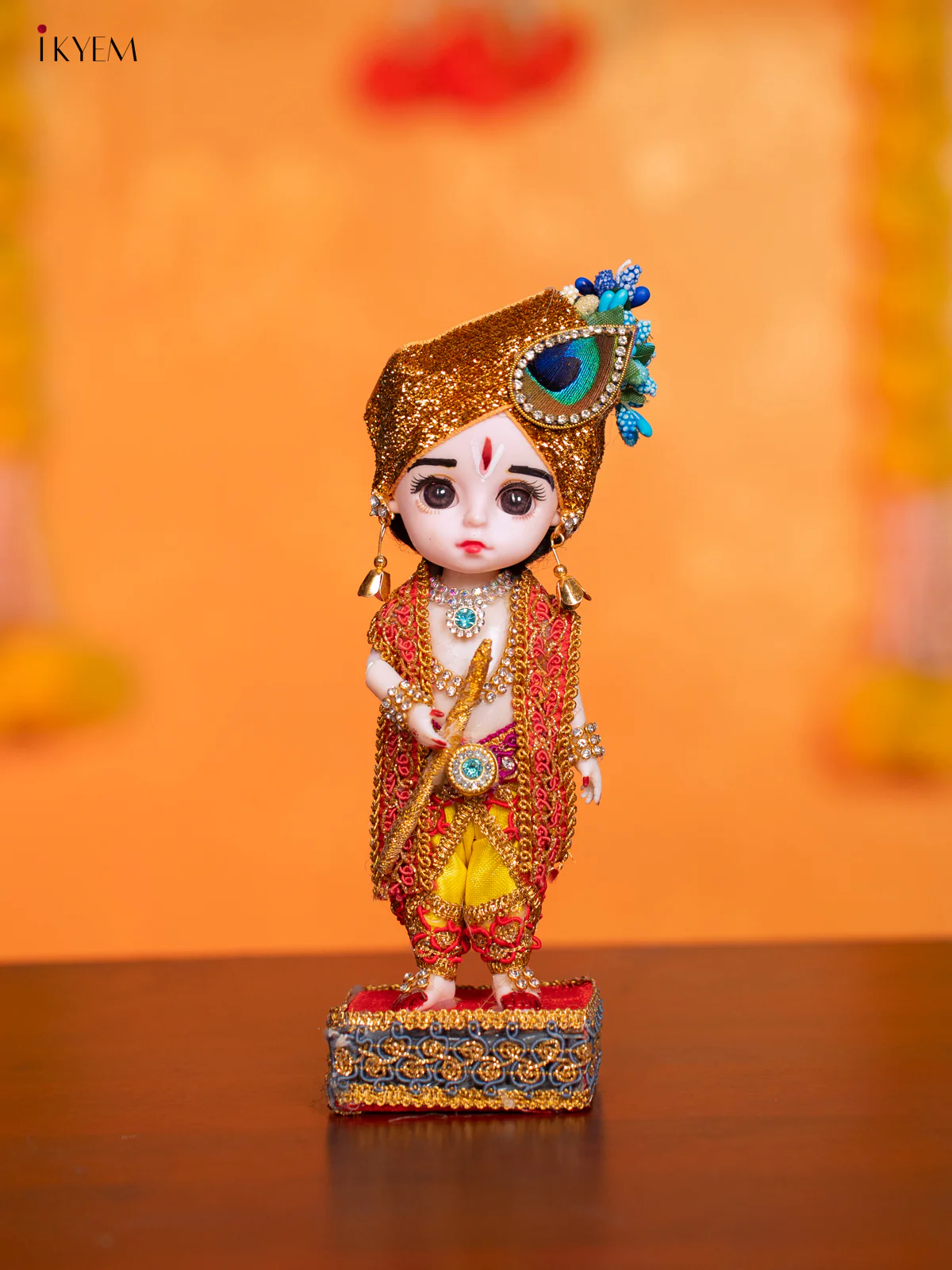 Krishna- Golu Display Doll - 7.5 Inches - KI09139