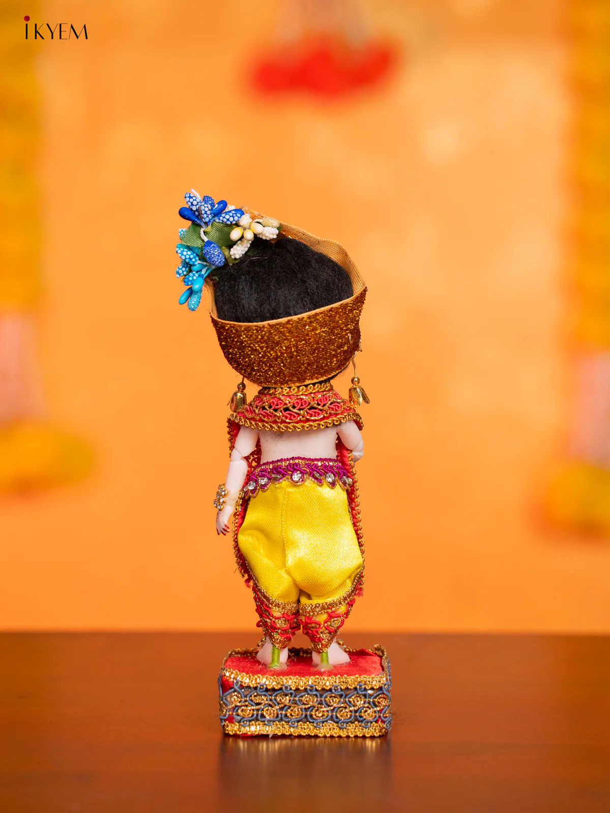 Krishna- Golu Display Doll - 7.5 Inches - KI09139 - Image 4