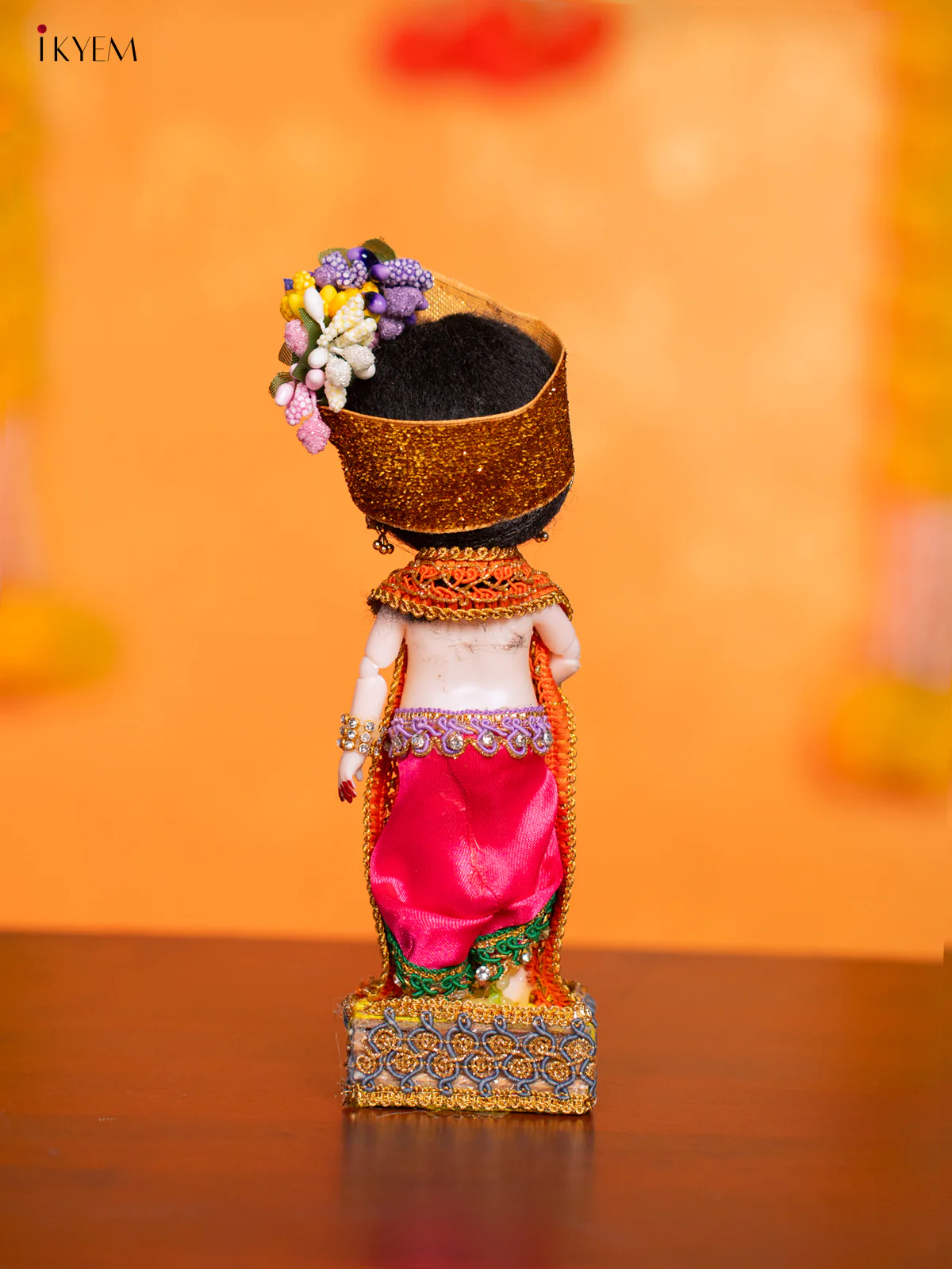 Krishna- Golu Display Doll - 7.5 Inches - KI09140 - Image 4