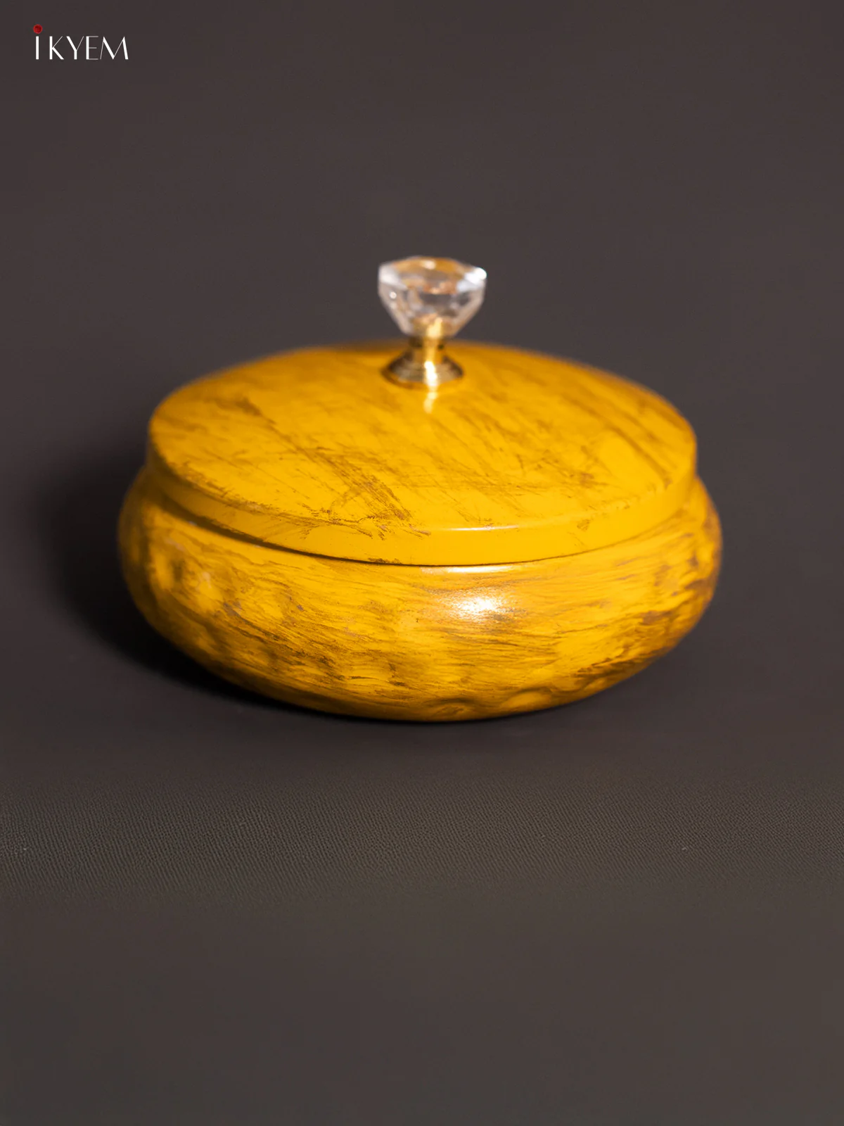 Metal Yellow Coating  Nut jar