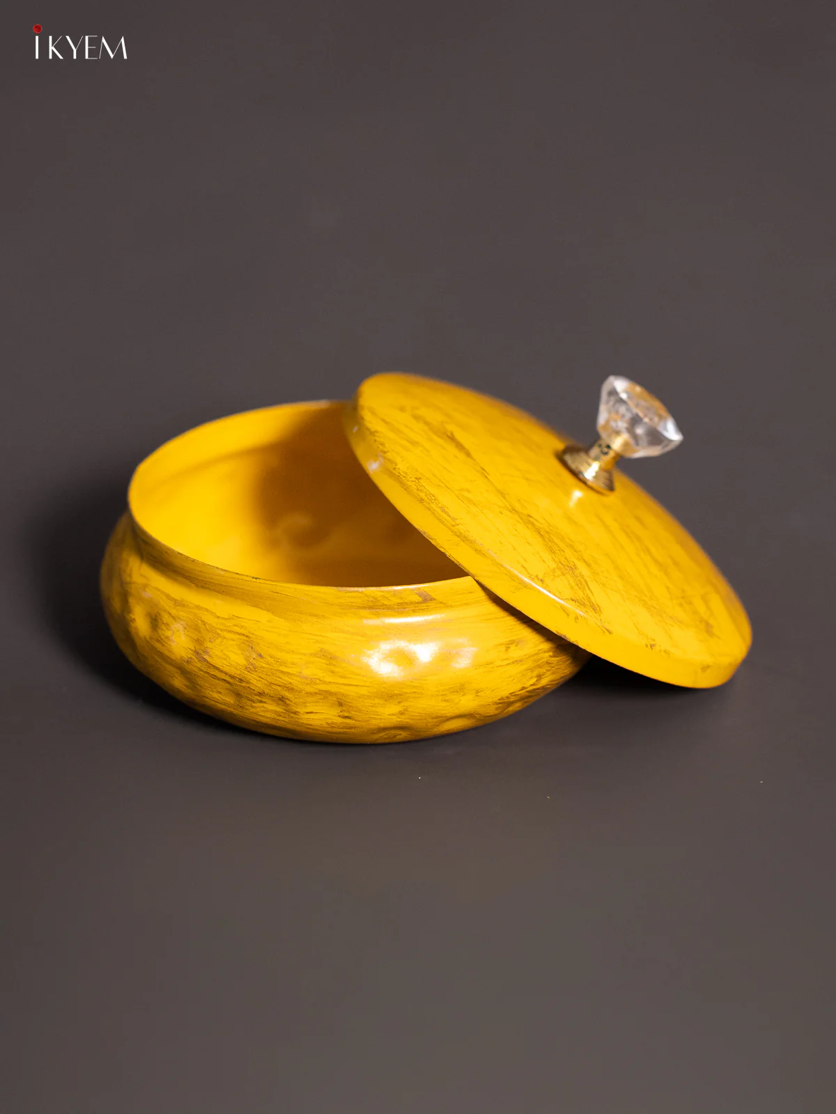Metal Yellow Coating Nut jar - Image 3