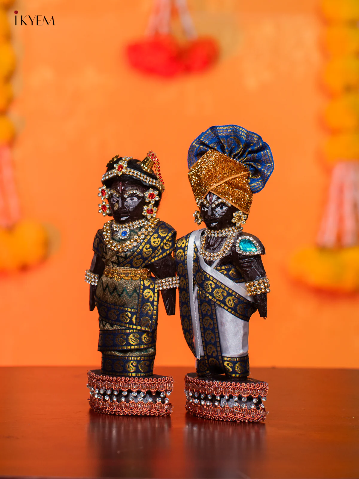 Iyer Style Marapachi Golu Doll - 9 Inches - KI26120 - Image 3