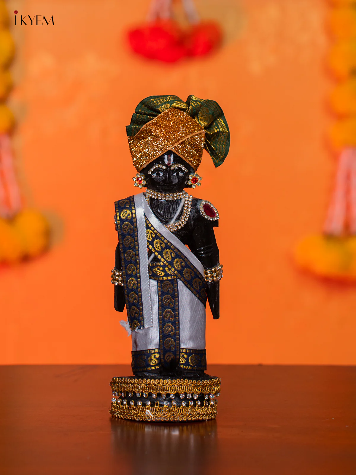 Iyer Style Marapachi - Golu Display Doll - 9 Inches - KI26121 - Image 5
