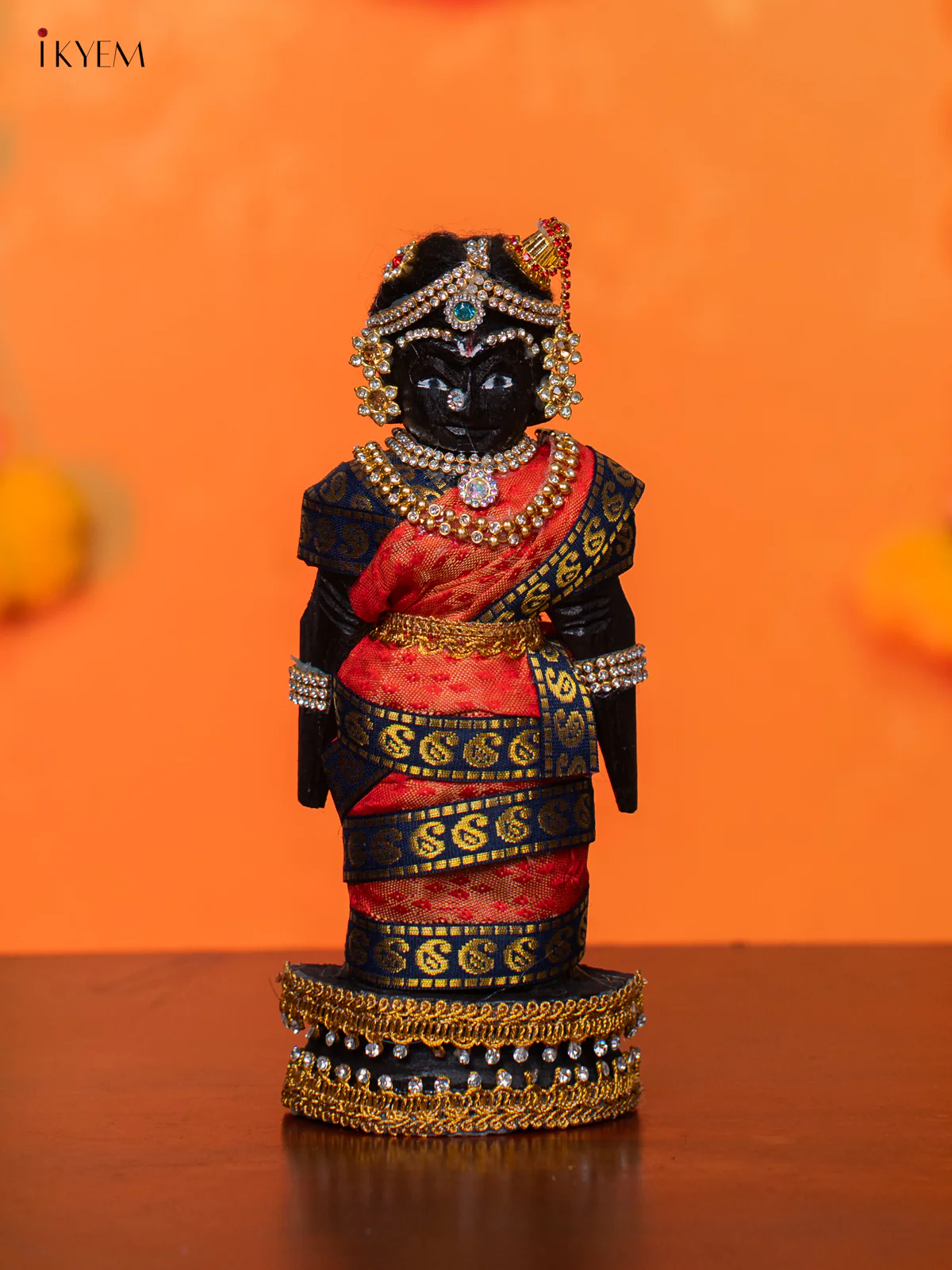 Iyer Style Marapachi - Golu Display Doll - 9 Inches - KI26121 - Image 6