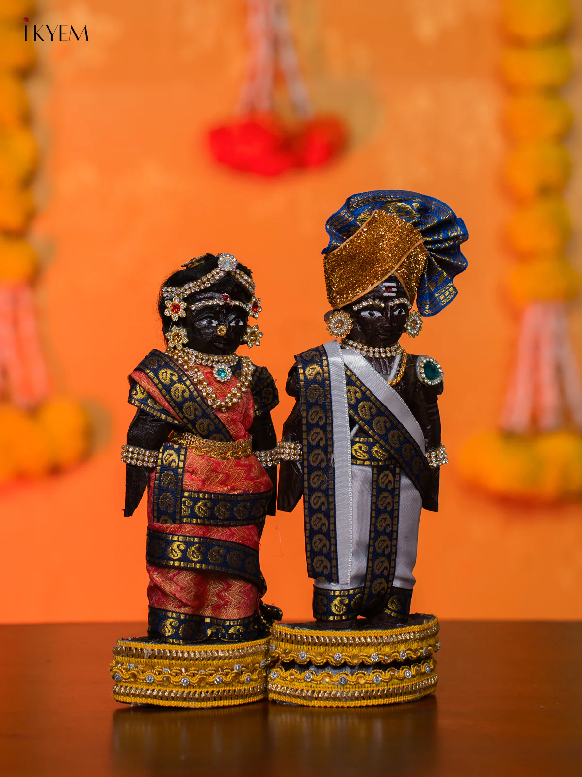 Iyengar Style Marapachi- Golu Display Doll - 9 Inches - KI26124 - Image 2