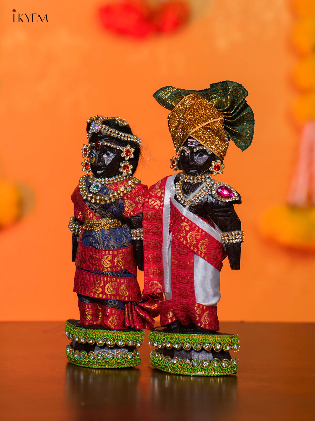Iyer Style Marapachi Golu Doll - 9 Inches - KI26127 - Image 3