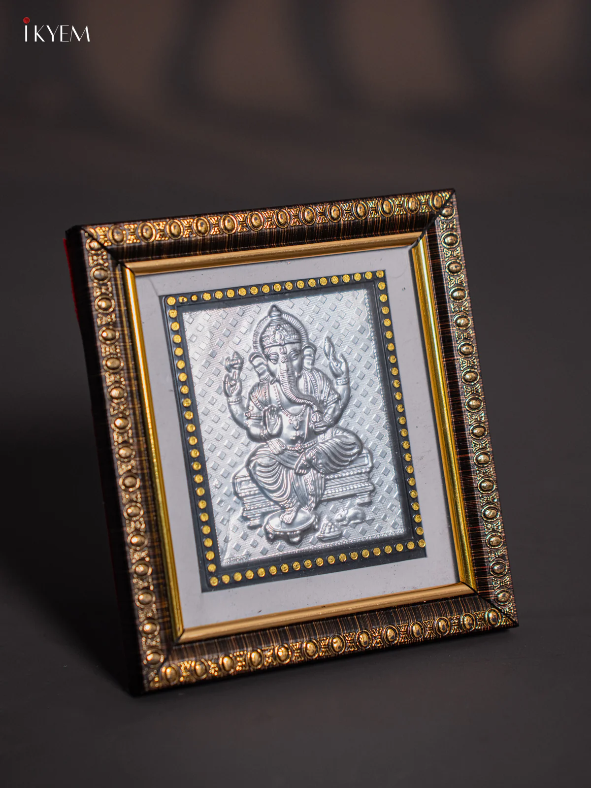 German Silver Ganesha Frame - KJ01116 - Image 2